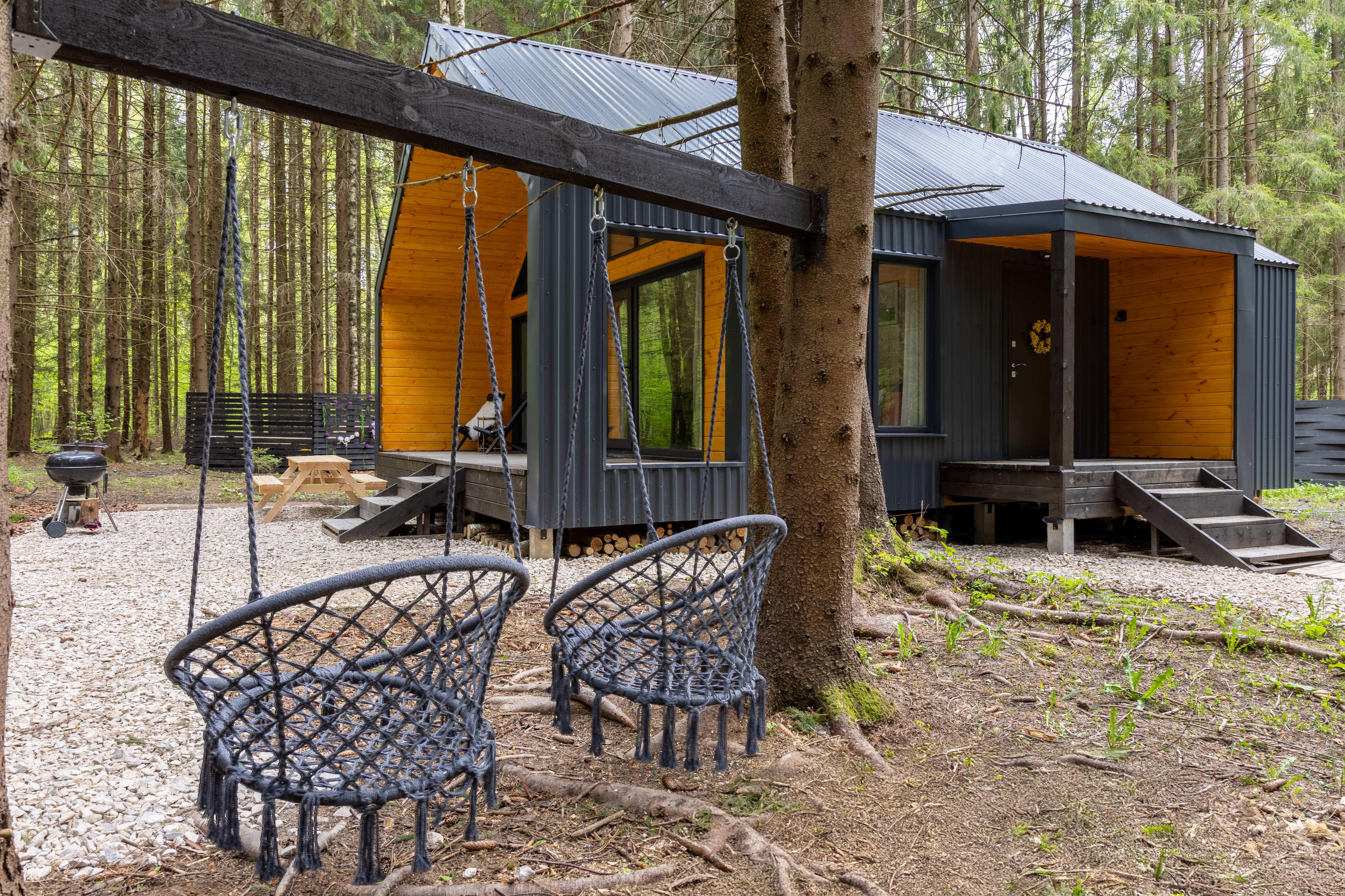 Дом с видом на лес