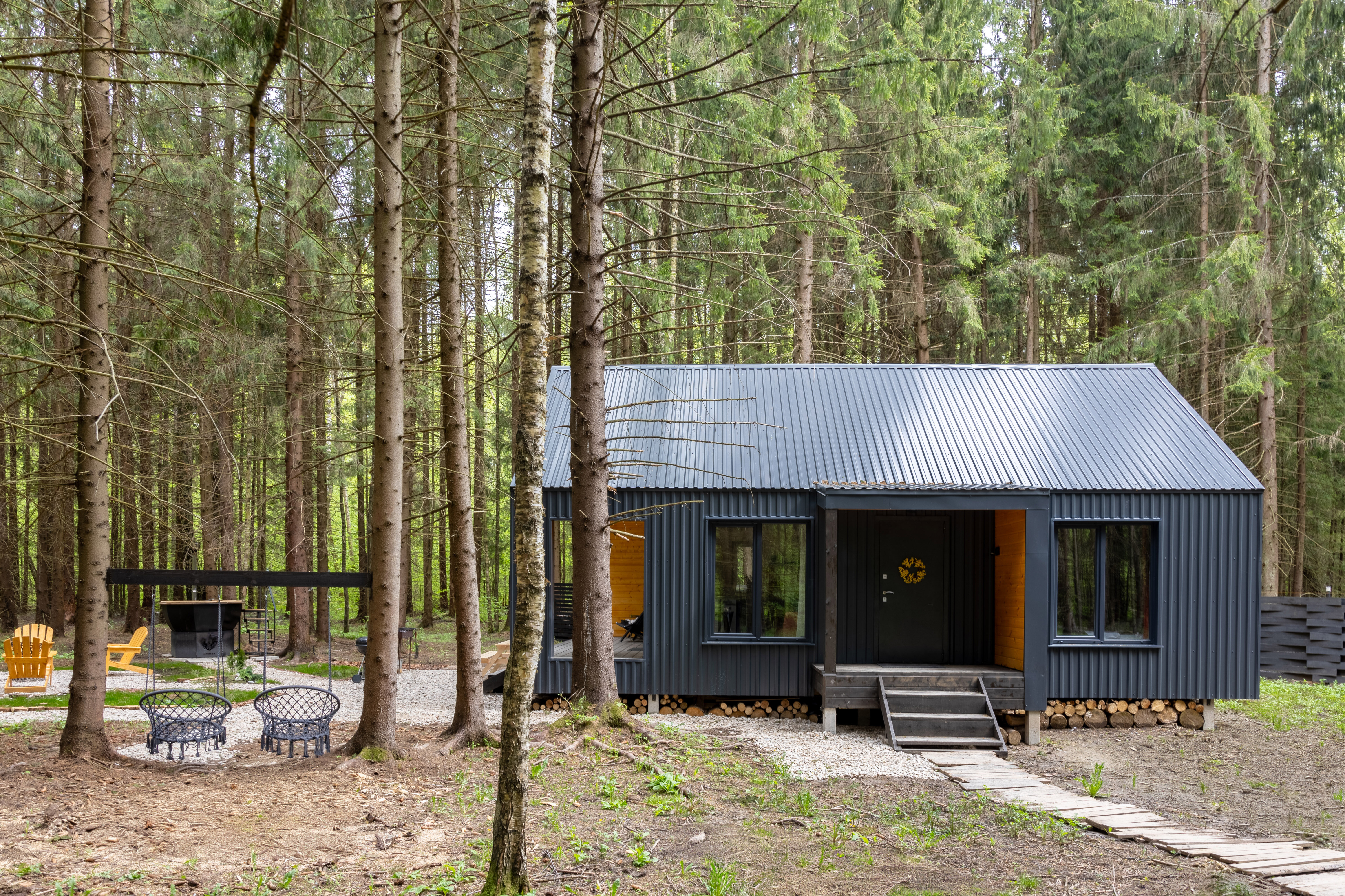 Дом с видом на лес