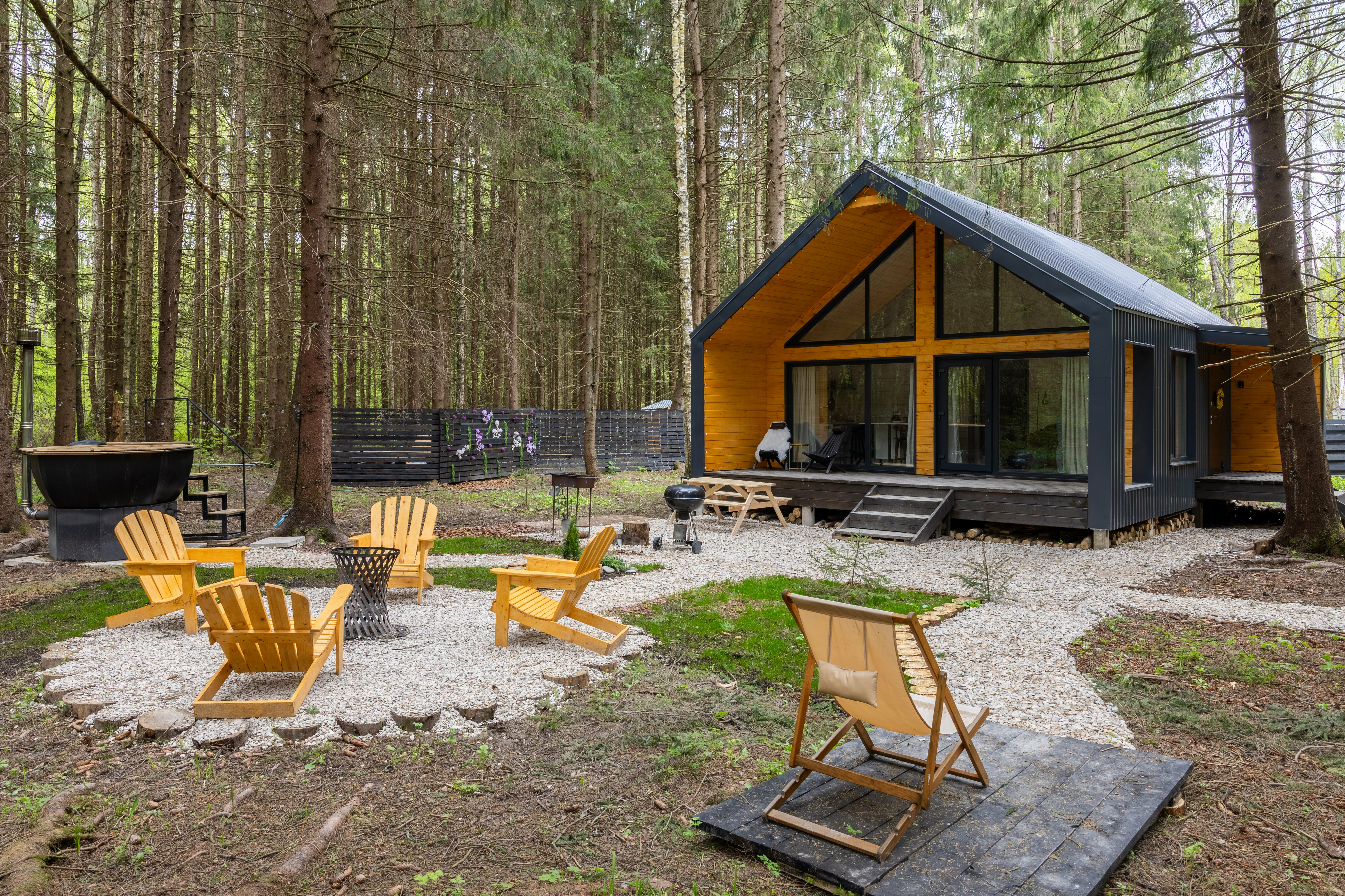 Дом с видом на лес