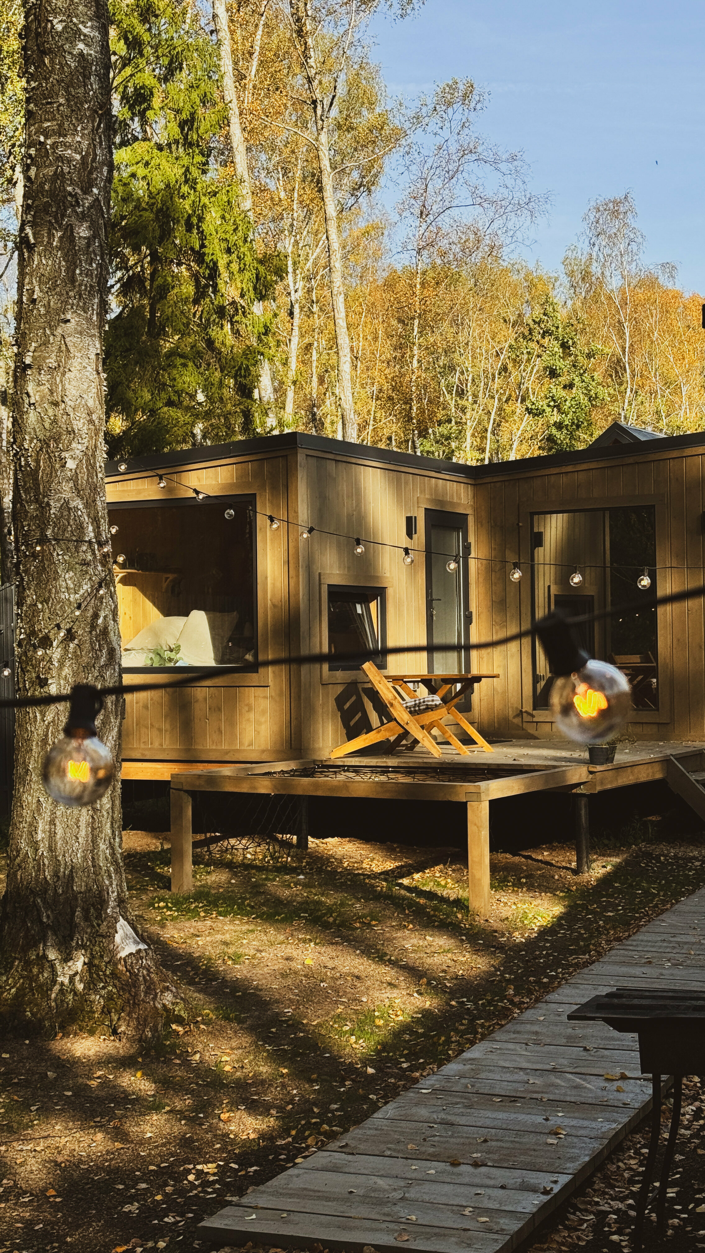 Мини домик с баней