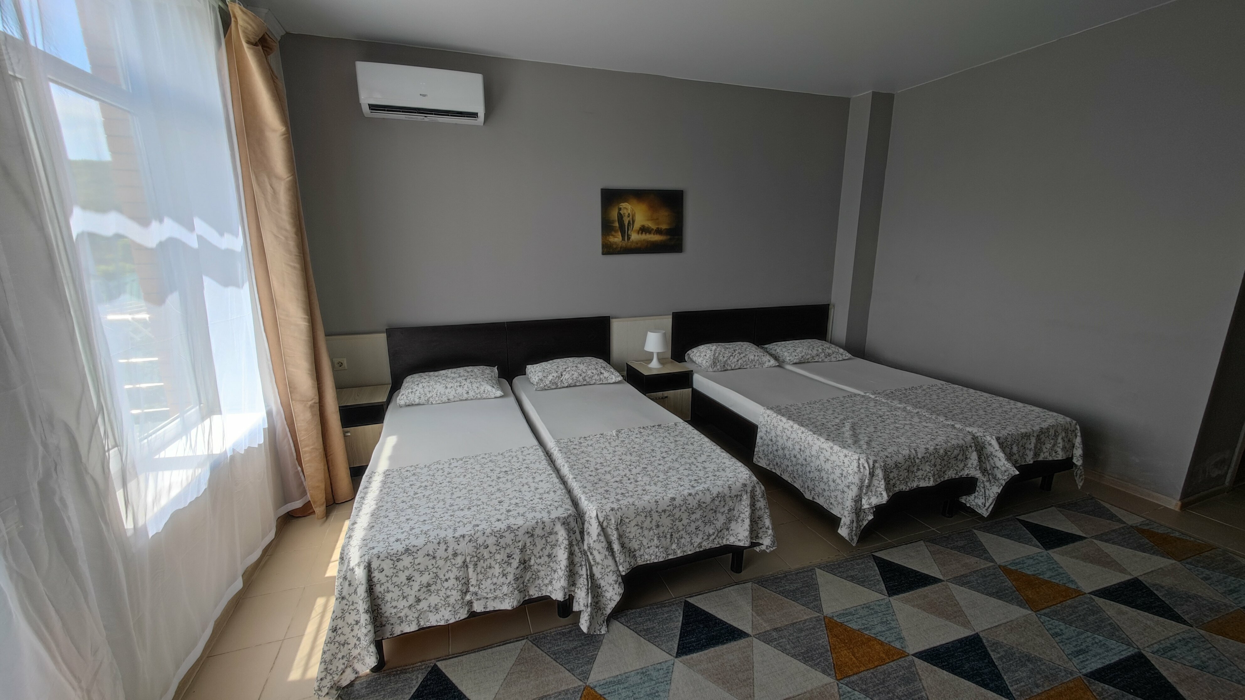 Четырехместный номер с видом на море