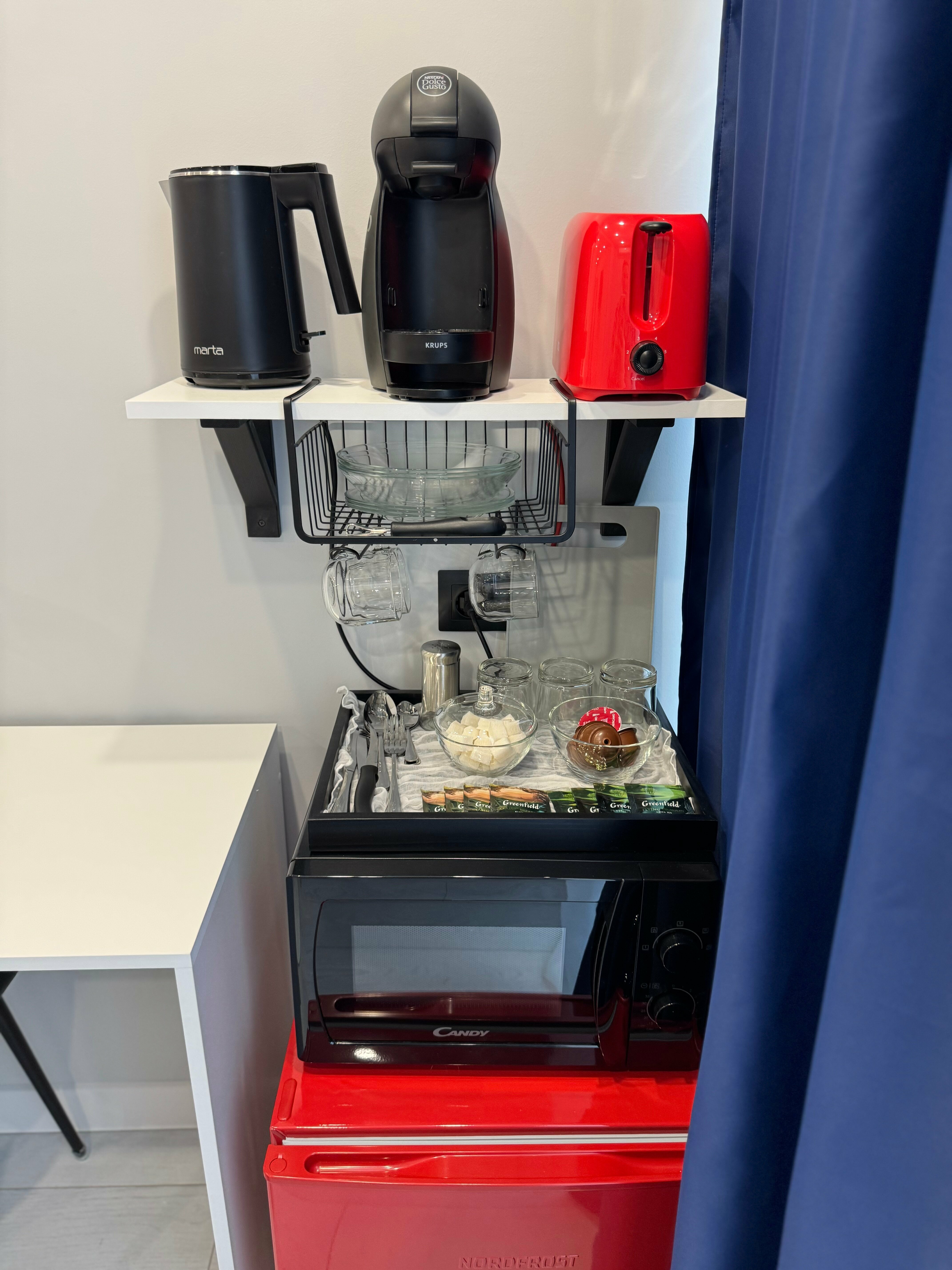 Апартамент "В цвете" с мини-кухней и стирально-сушильной машиной