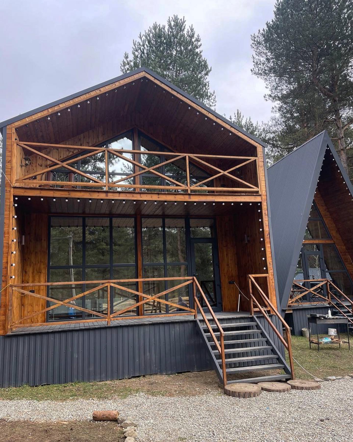 Коттедж с видом на горы