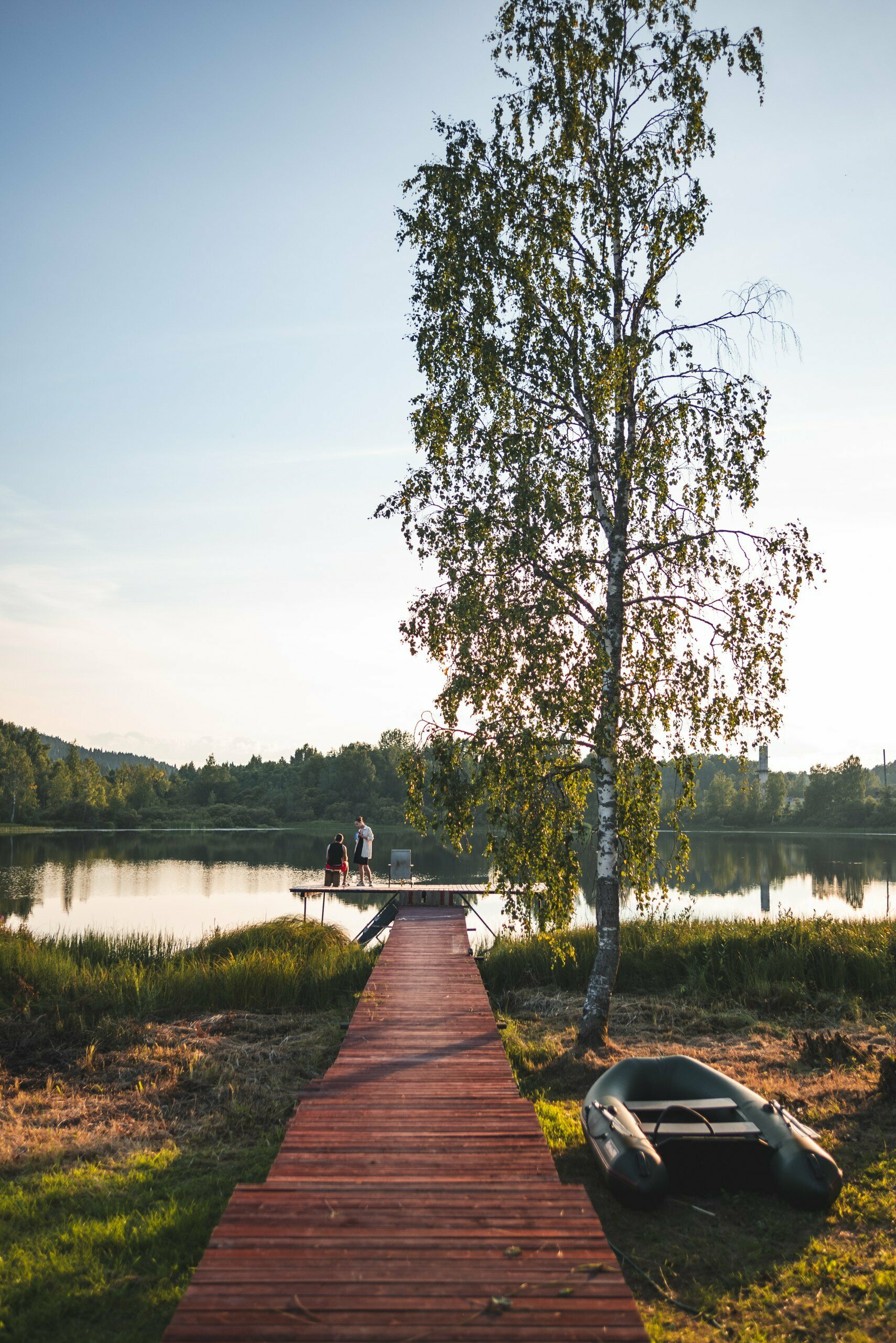 Дом с видом на озеро