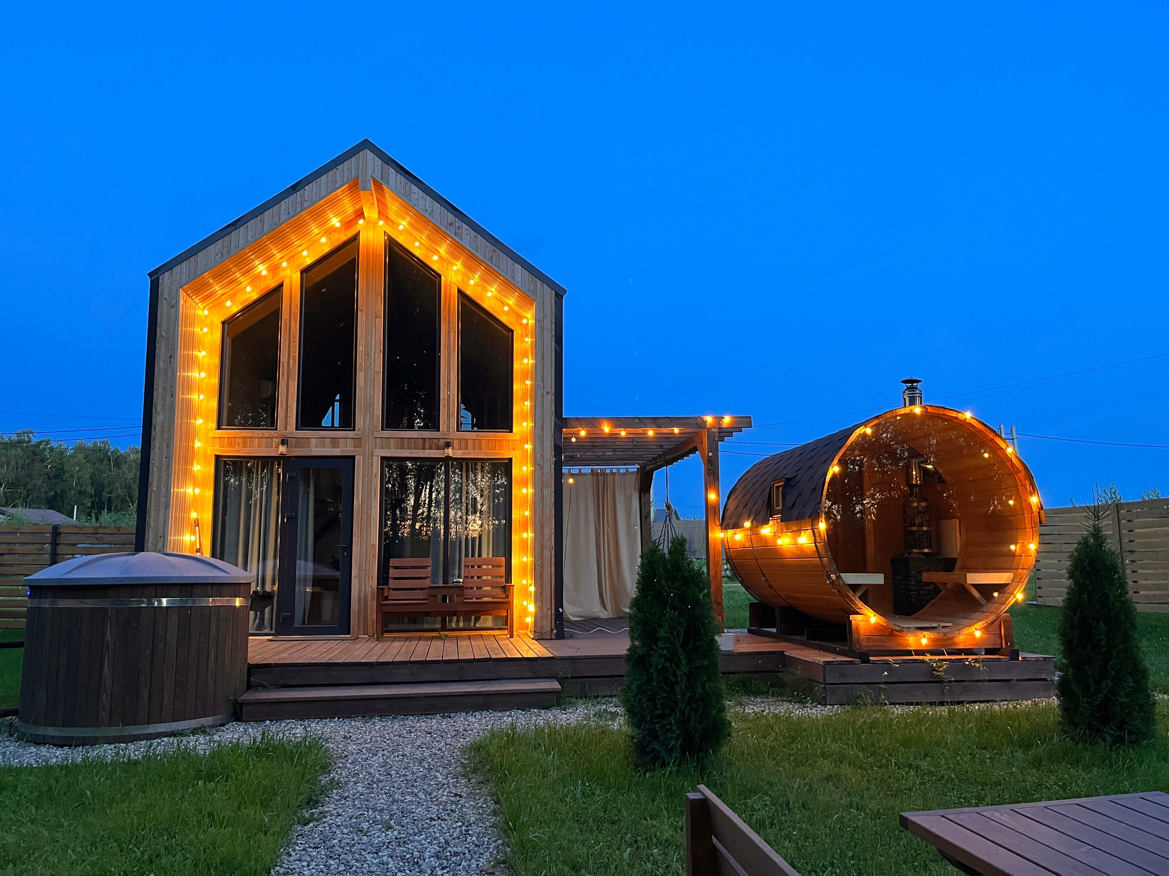 Дом с видом на лес