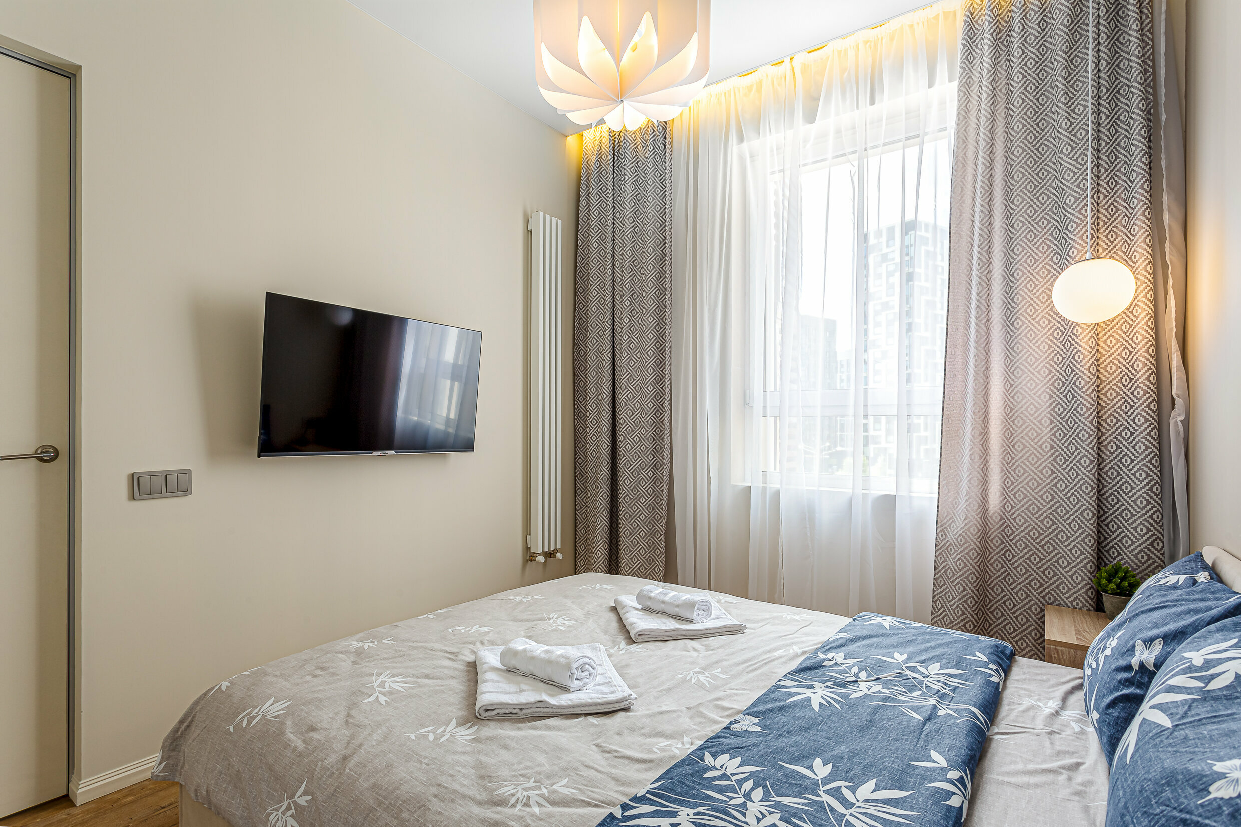 Апартаменты с видом на сад