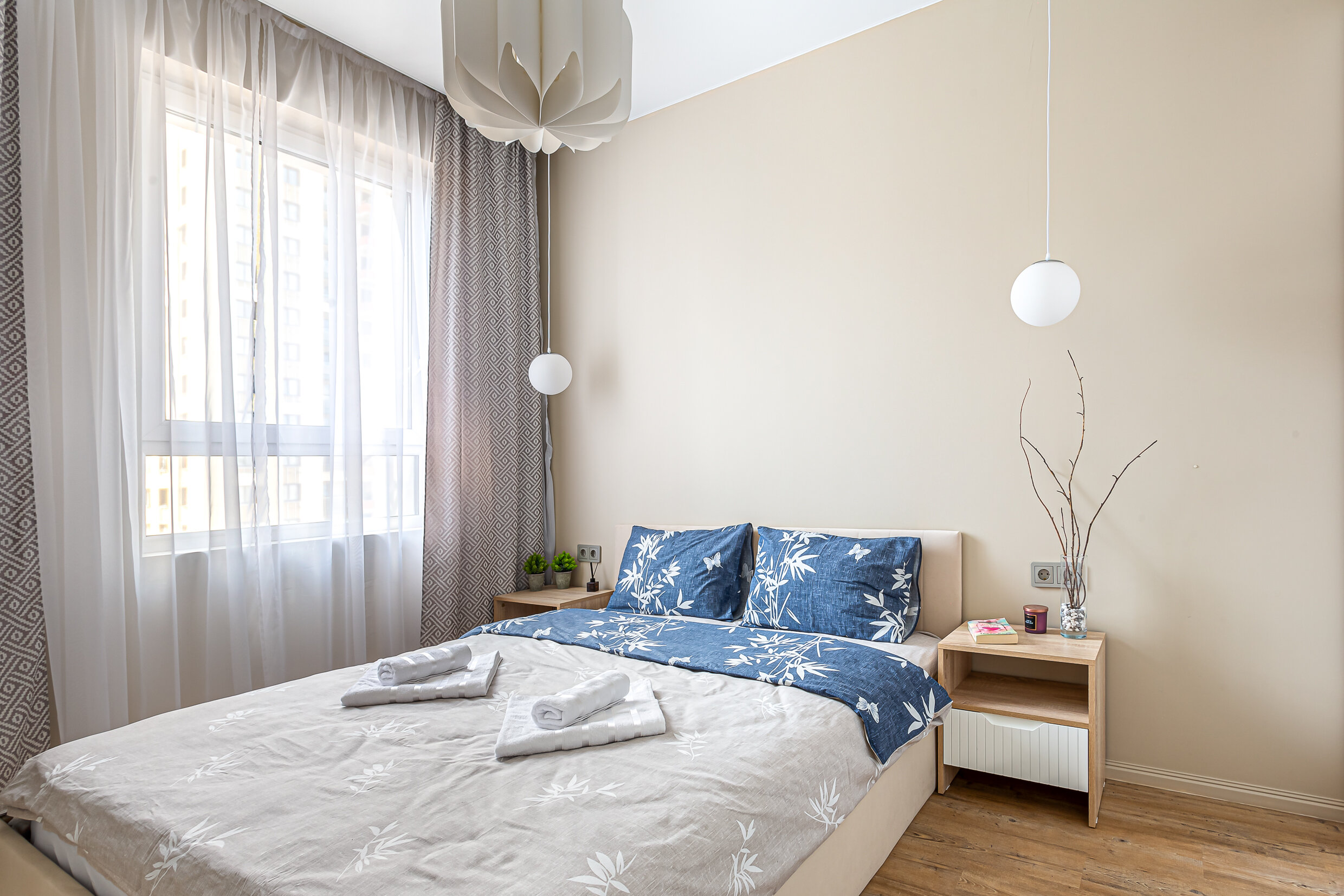 Апартаменты с видом на сад