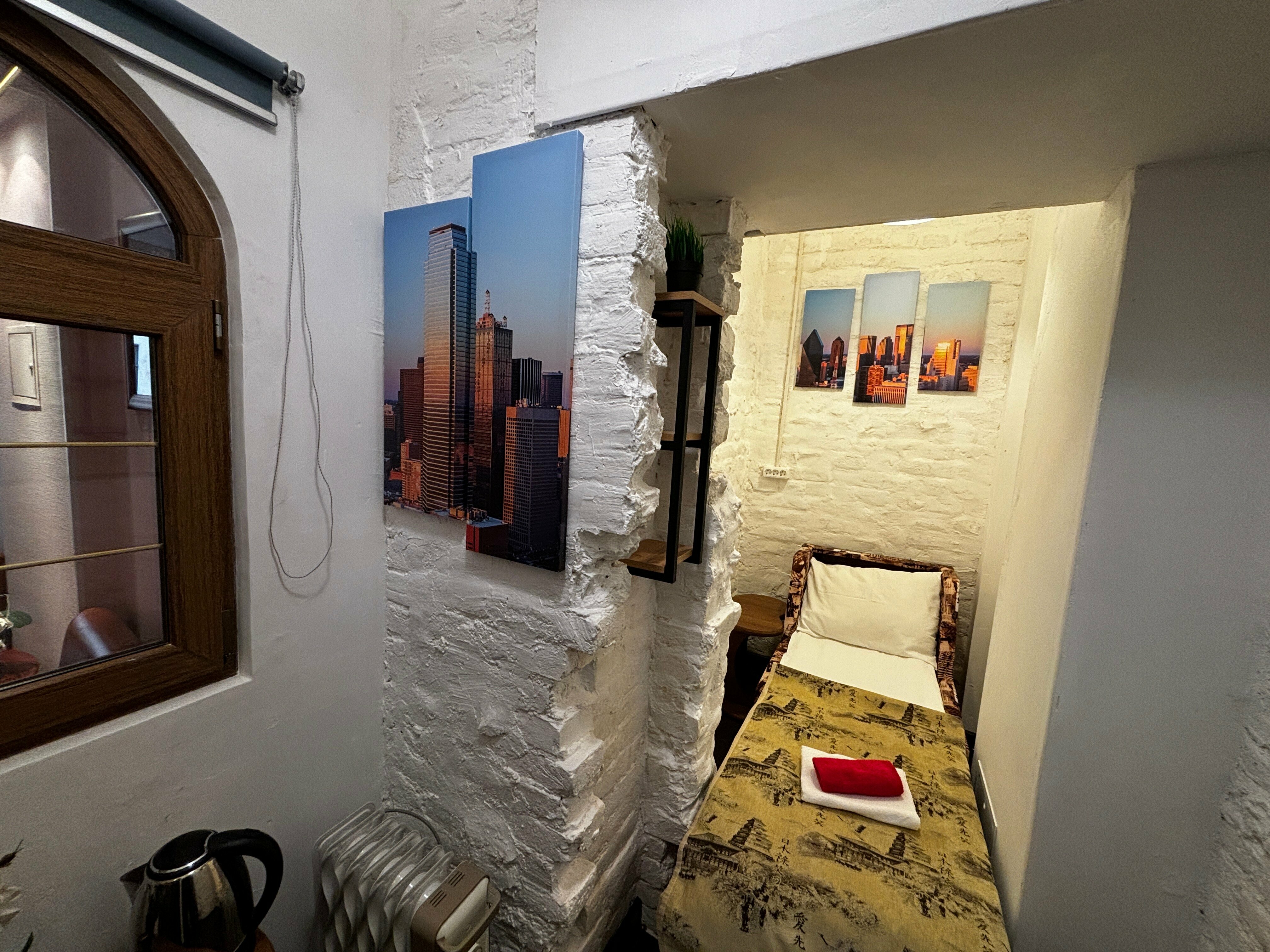 Одноместный номер (душ за пределами номера)