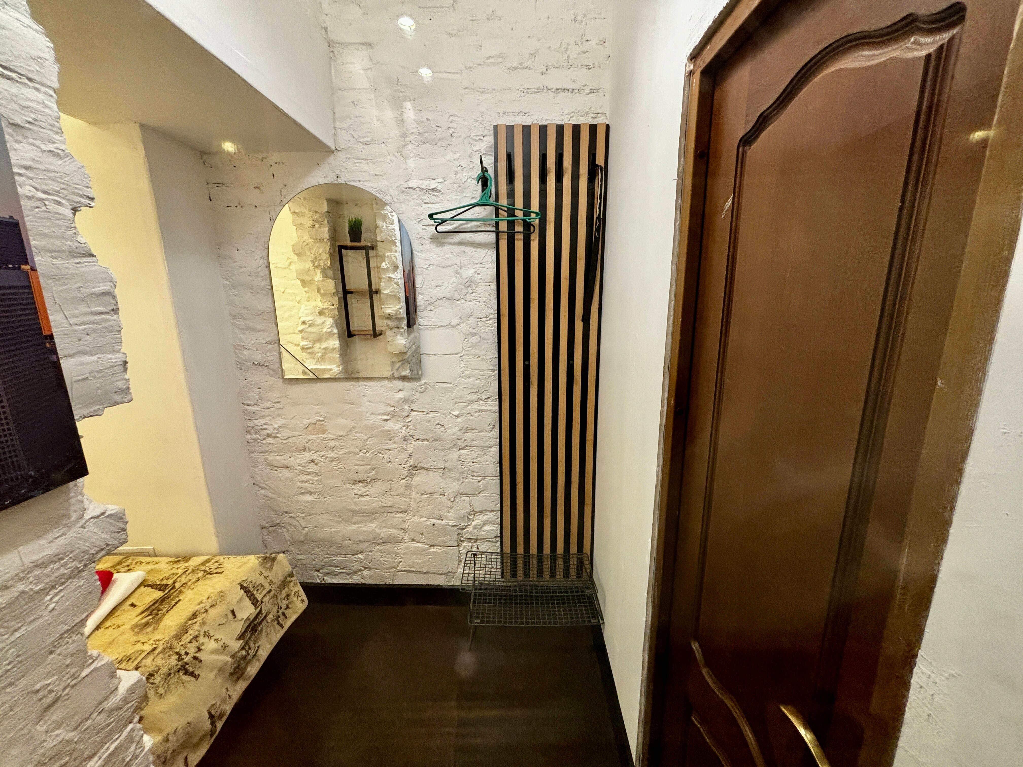 Одноместный номер (душ за пределами номера)