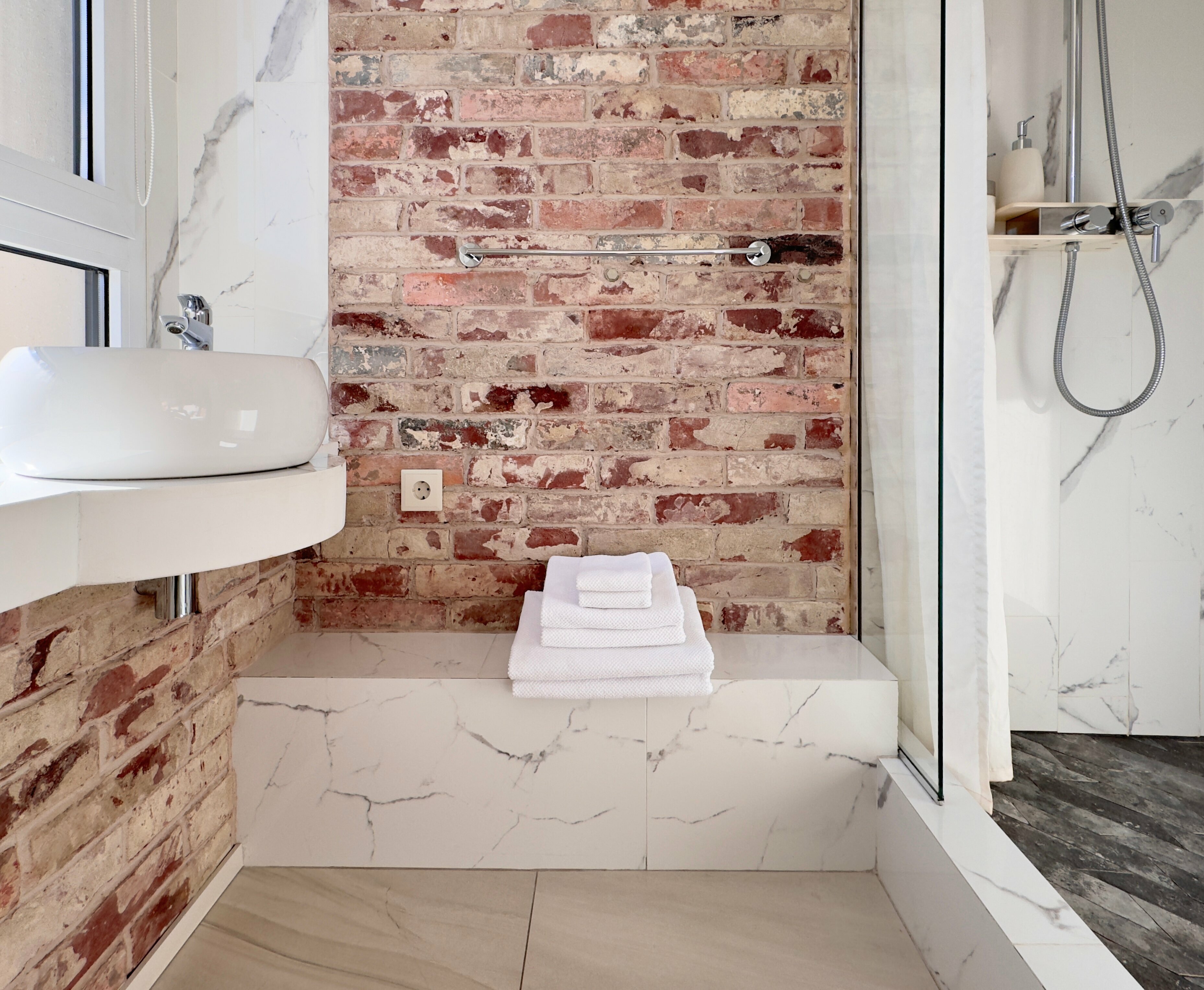 Двухместный номер с 1 кроватью и видом на горы