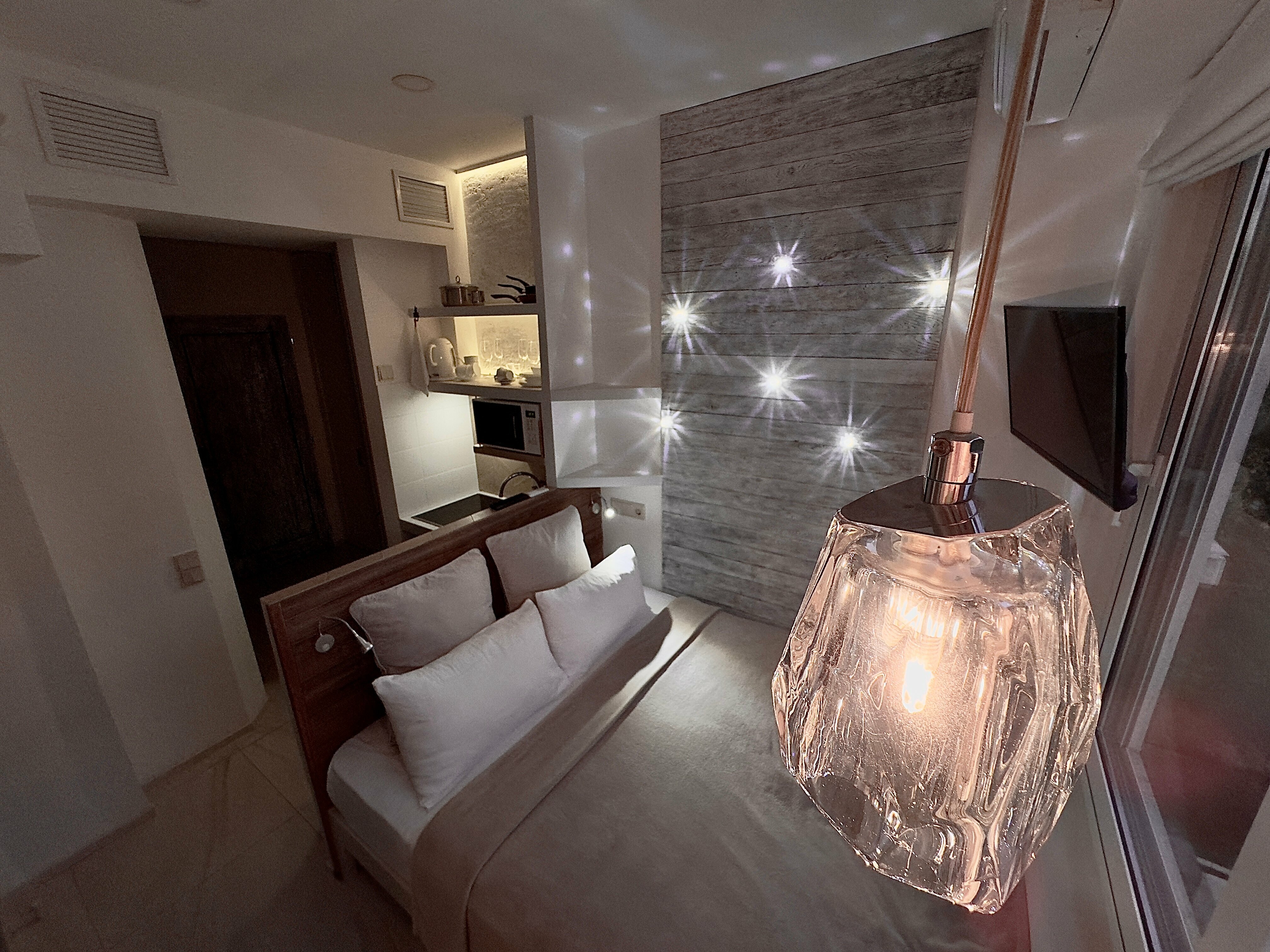 Двухместный номер с 1 кроватью и видом на горы