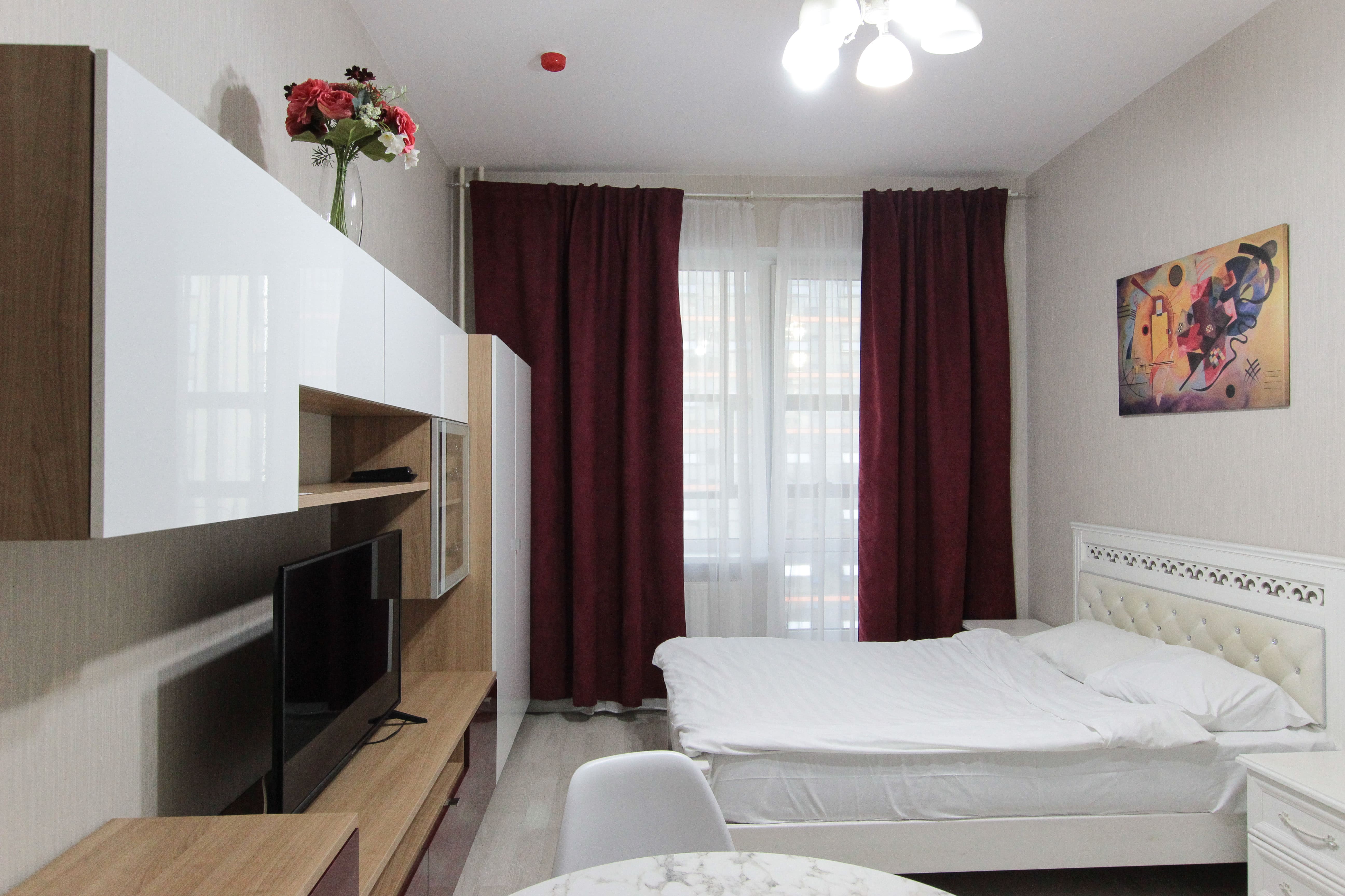 Номер с кроватью размера «queen-size»