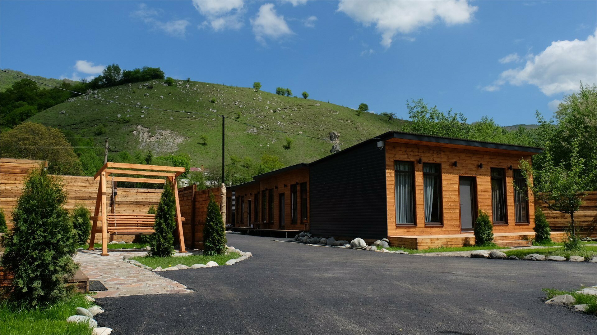 Коттедж с видом на горы