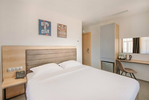Симпл с двуспальной кроватью в Turris Hotel Tverskaya