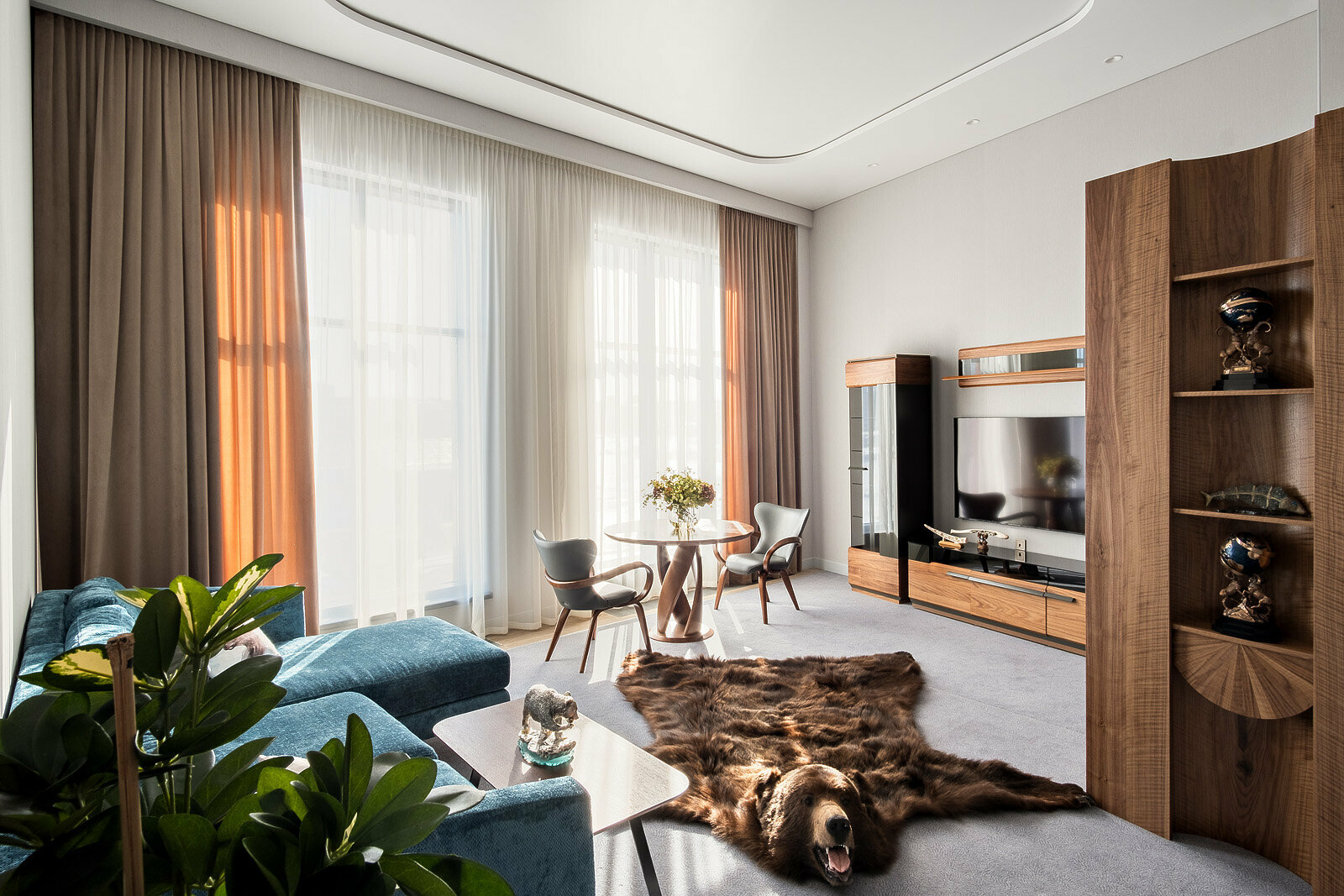 Представительский номер с 2 кроватями размера "queen-size"