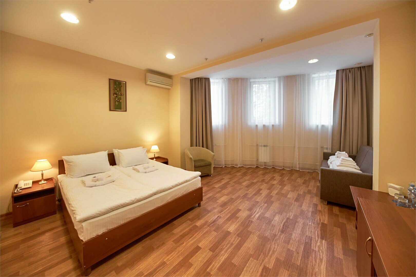 Двухместный номер с 1 кроватью и собственной ванной комнатой