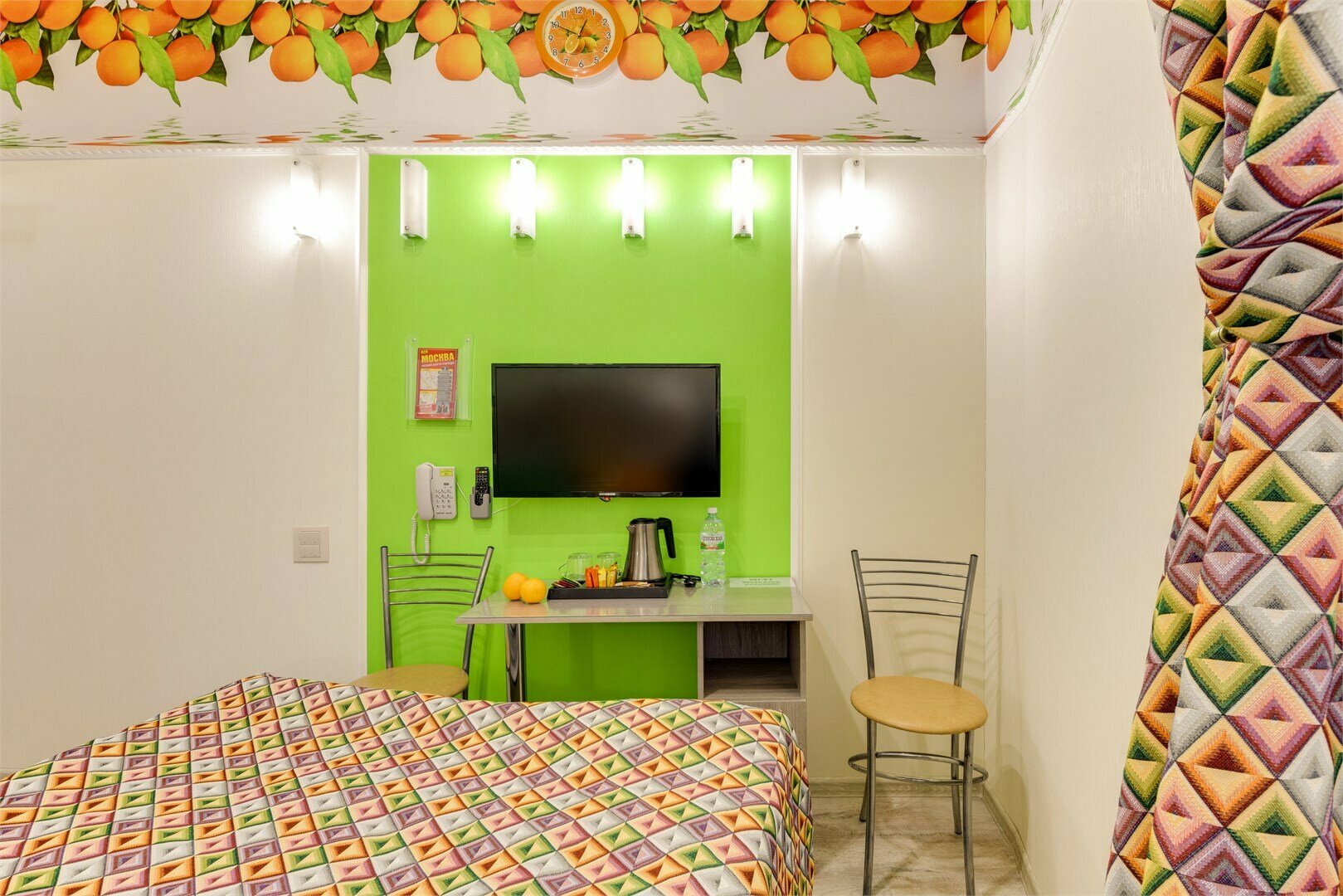 Двухместный номер с 1 кроватью и общей ванной комнатой