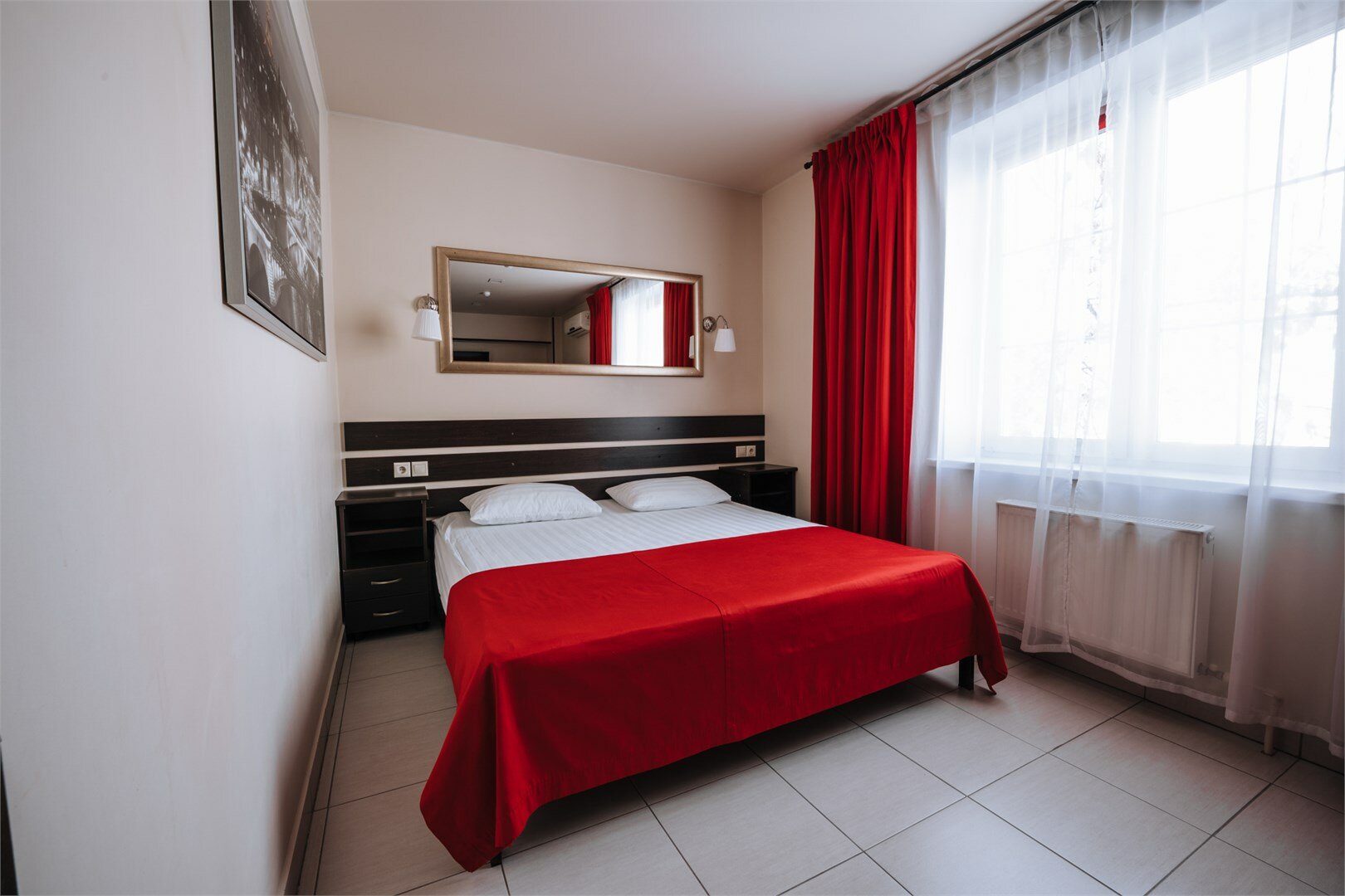 Стандартный номер с 1 двуспальной кроватью