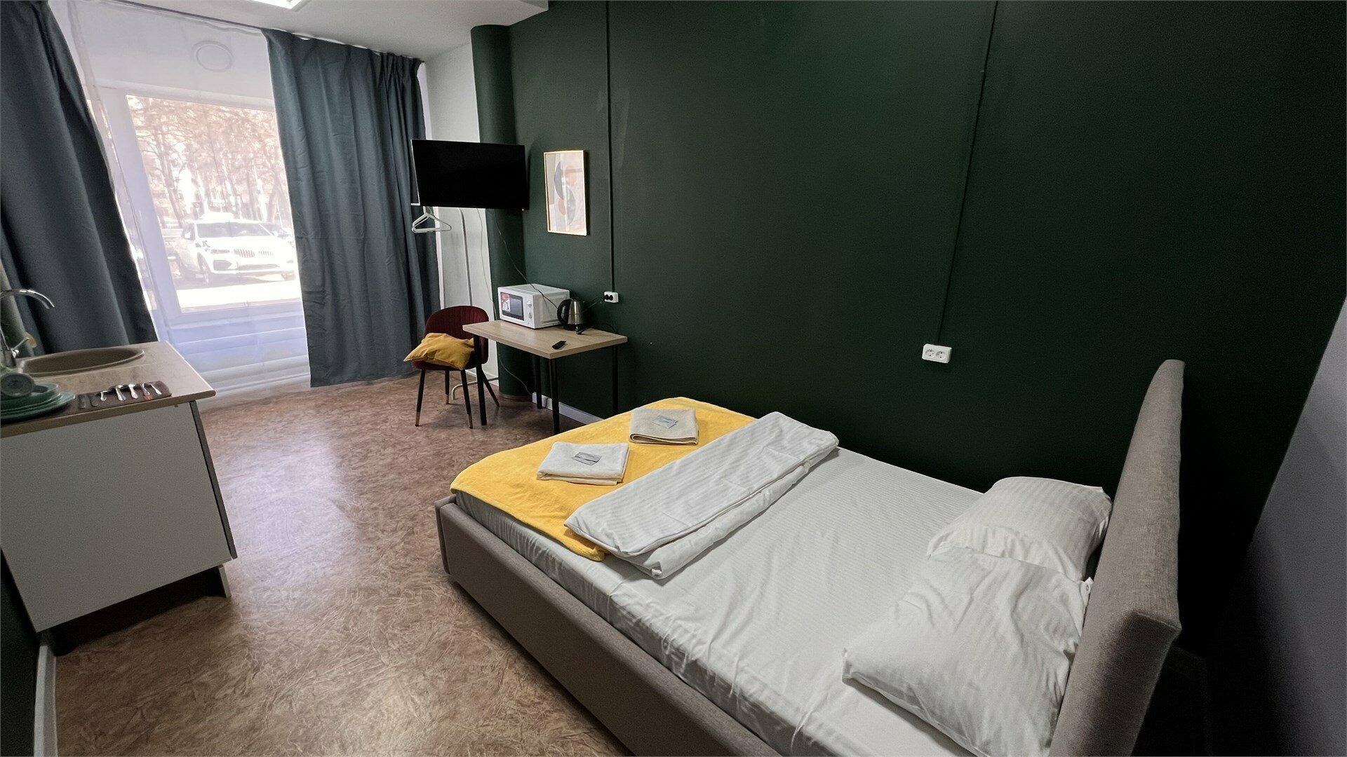 Стандартный 2х местный номер №7 Двуспальная кровать