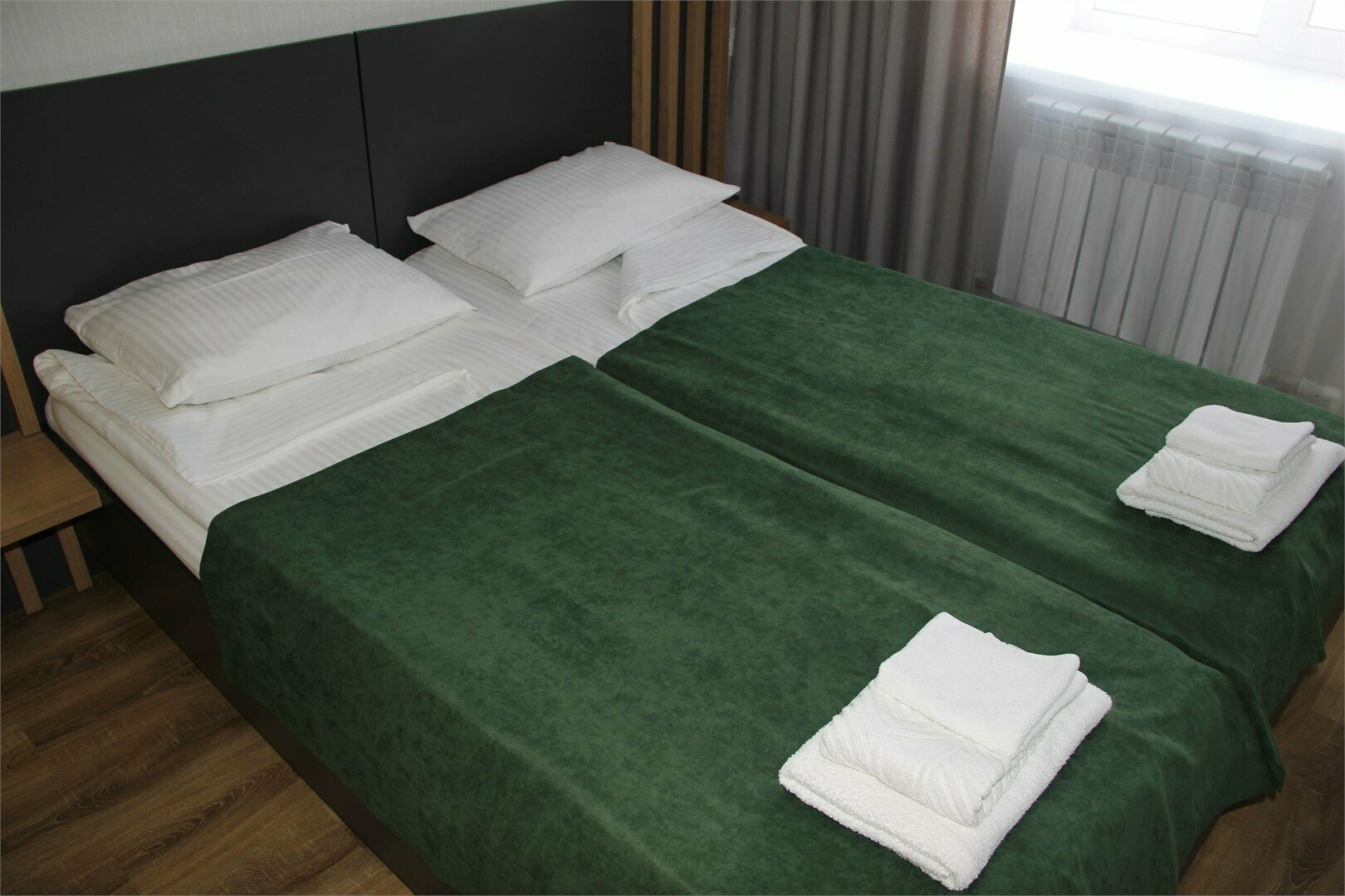 эконом двухместный твин с общим душем