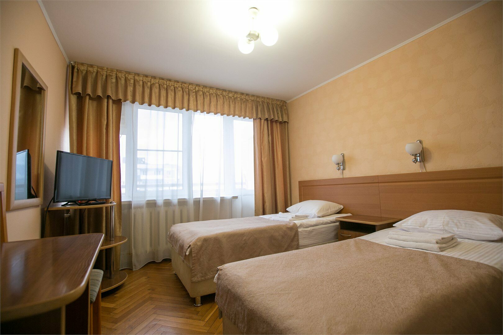 Бюджетный двухместный номер с 2 отдельными кроватями