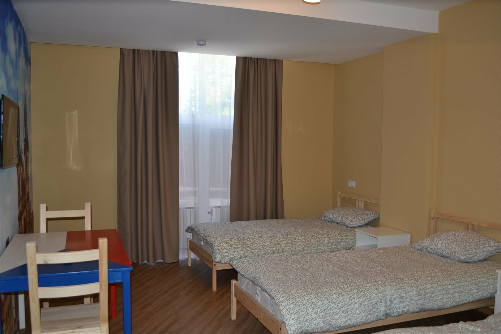 Место в трехместном номере с тремя односпальными кроватями