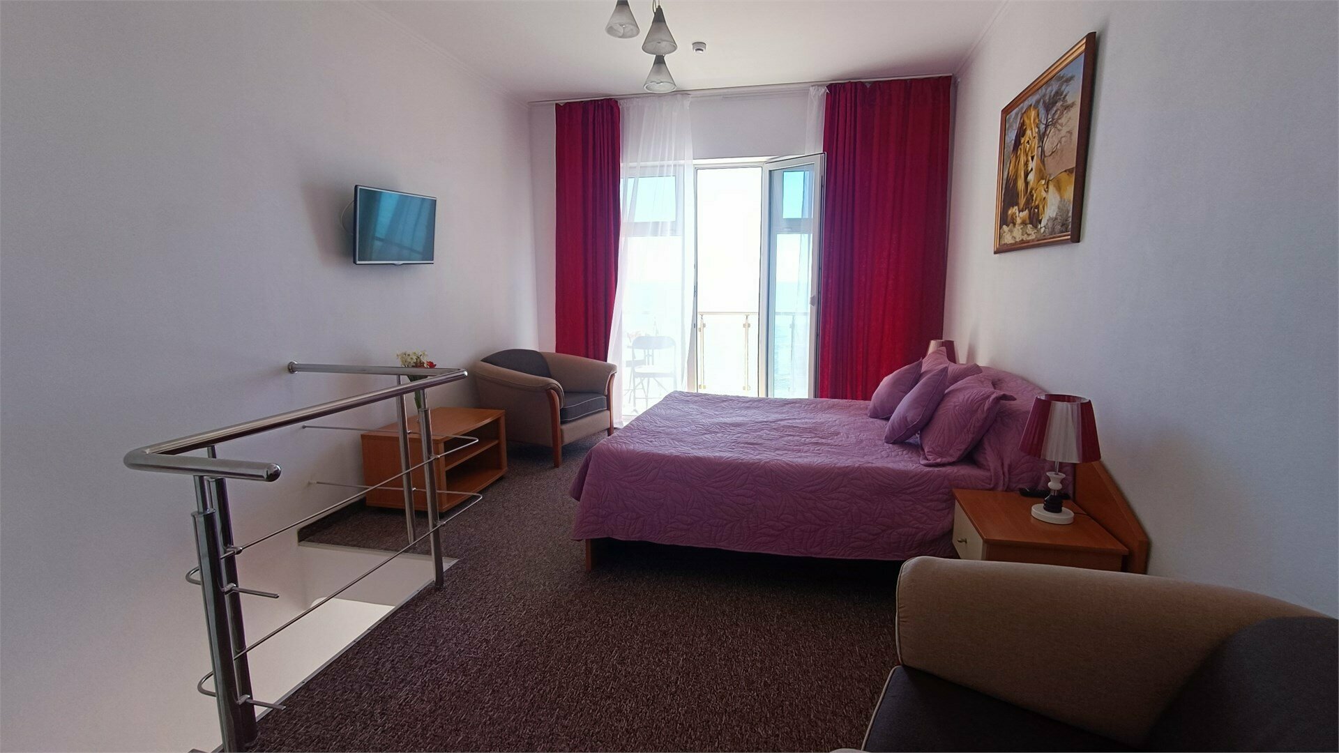 Люкс 2-уровневый с выходом к морю (1 корпус)