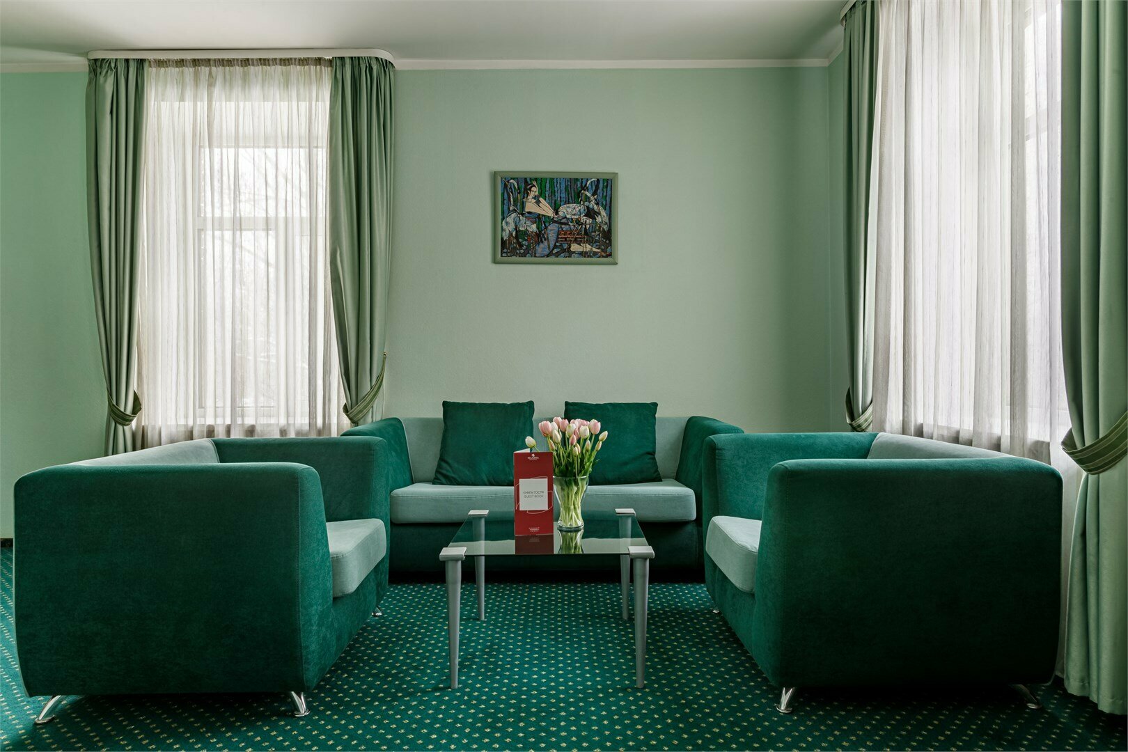 Люкс "Фисташковый"(Двухспальная кровать)