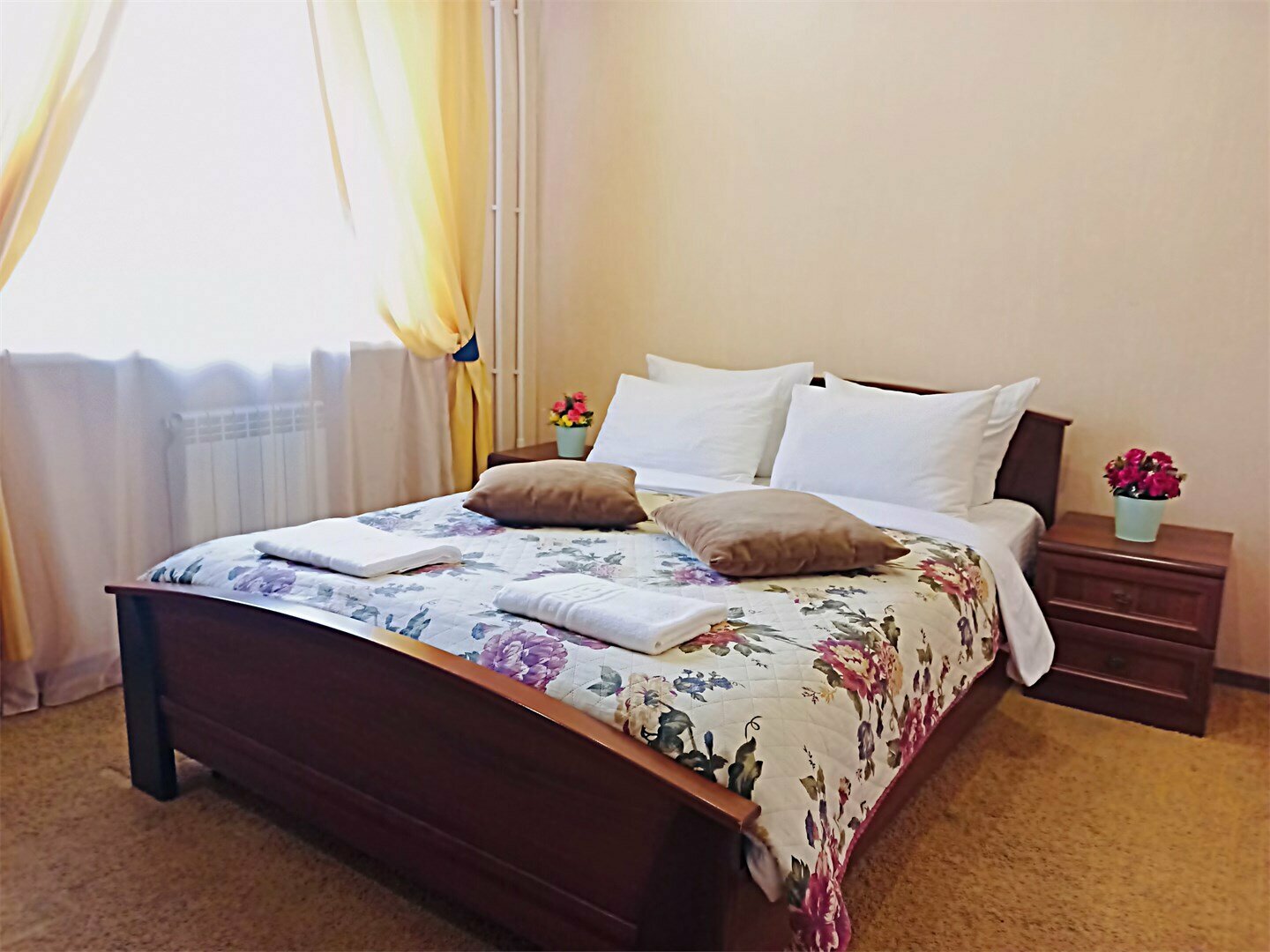 Двухкомнатный номер "Комфорт" четырехместный