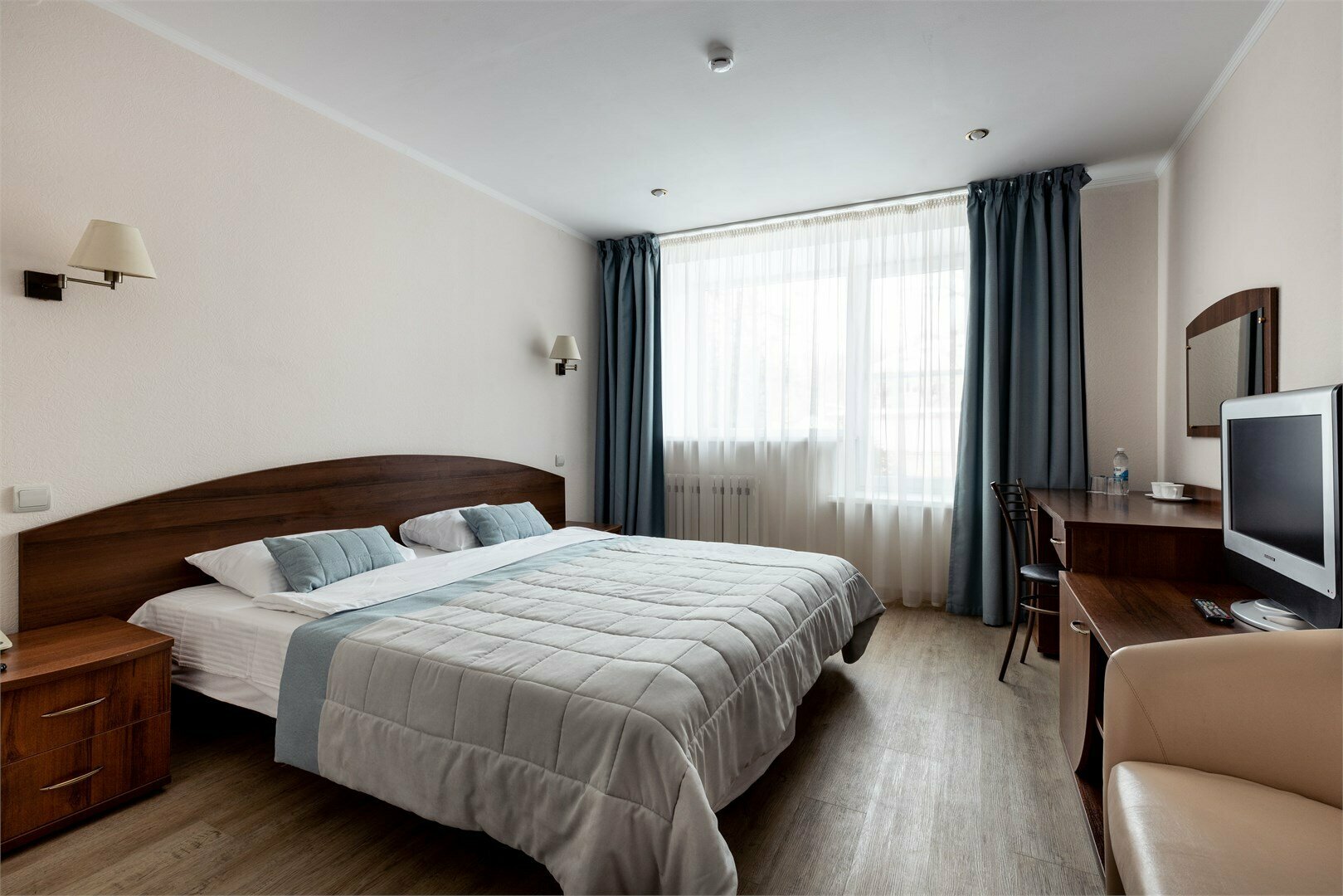 Однокомнатный стандартный с общей кроватью (Первая категория)