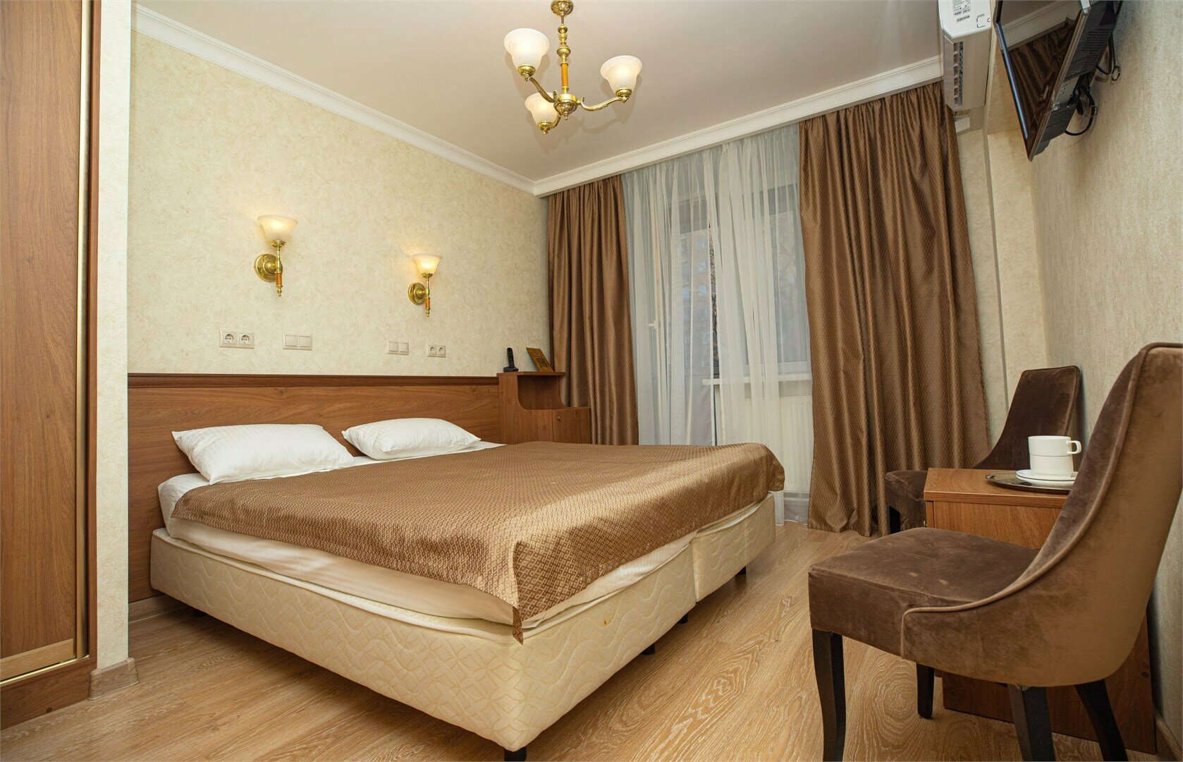 Стандартный двухместный номер с 1 кроватью или 2 отдельными кроватями