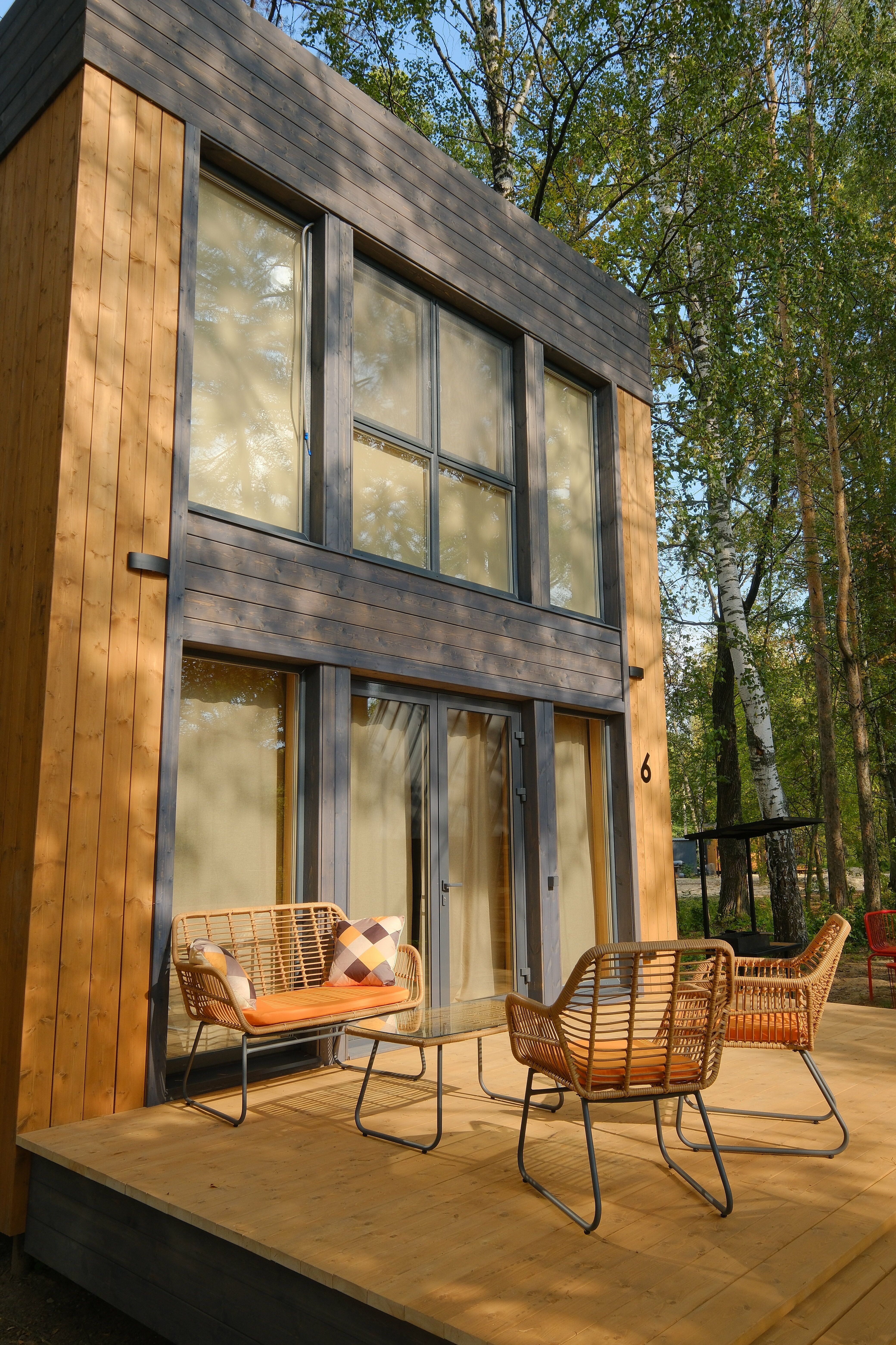 Дом с видом на лес