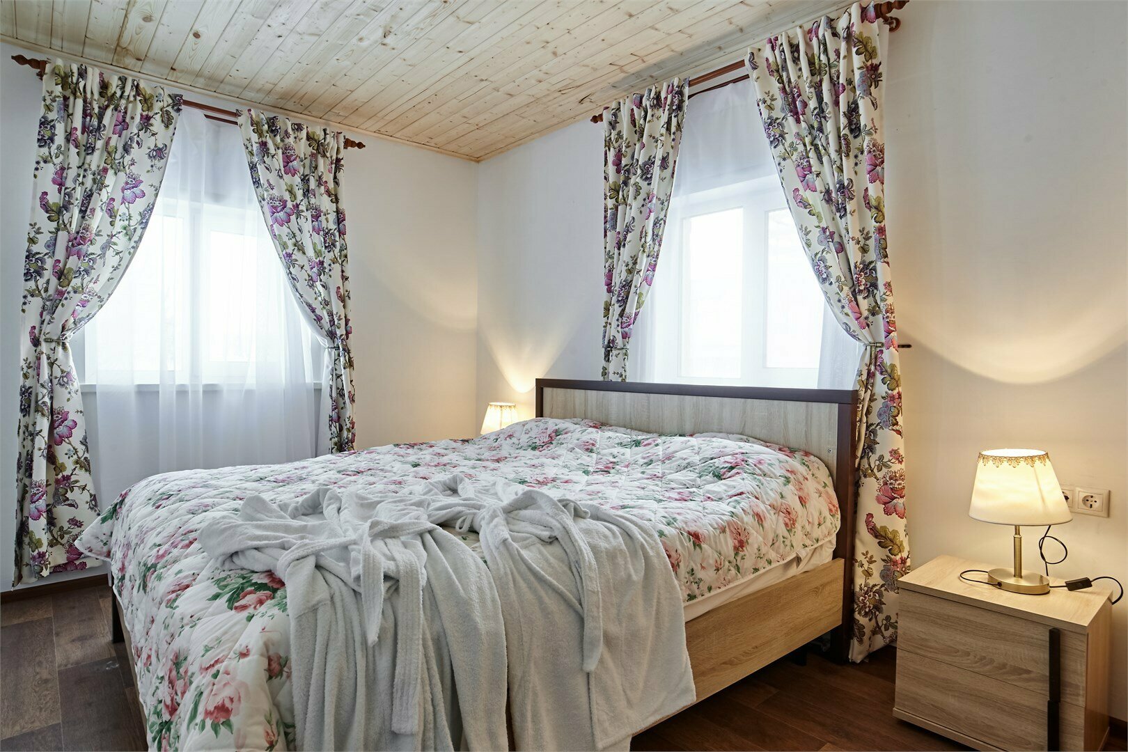 Апартаменты на 4-х гостей с выходом в сад