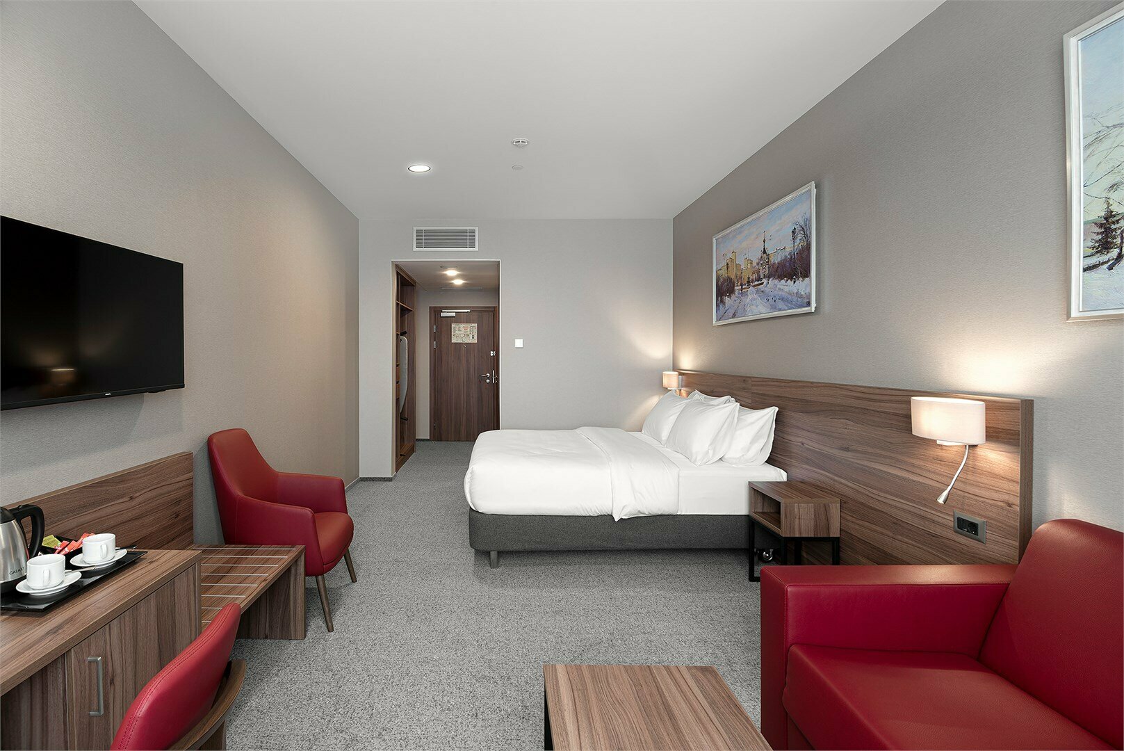 Делюкс с двуспальной кроватью