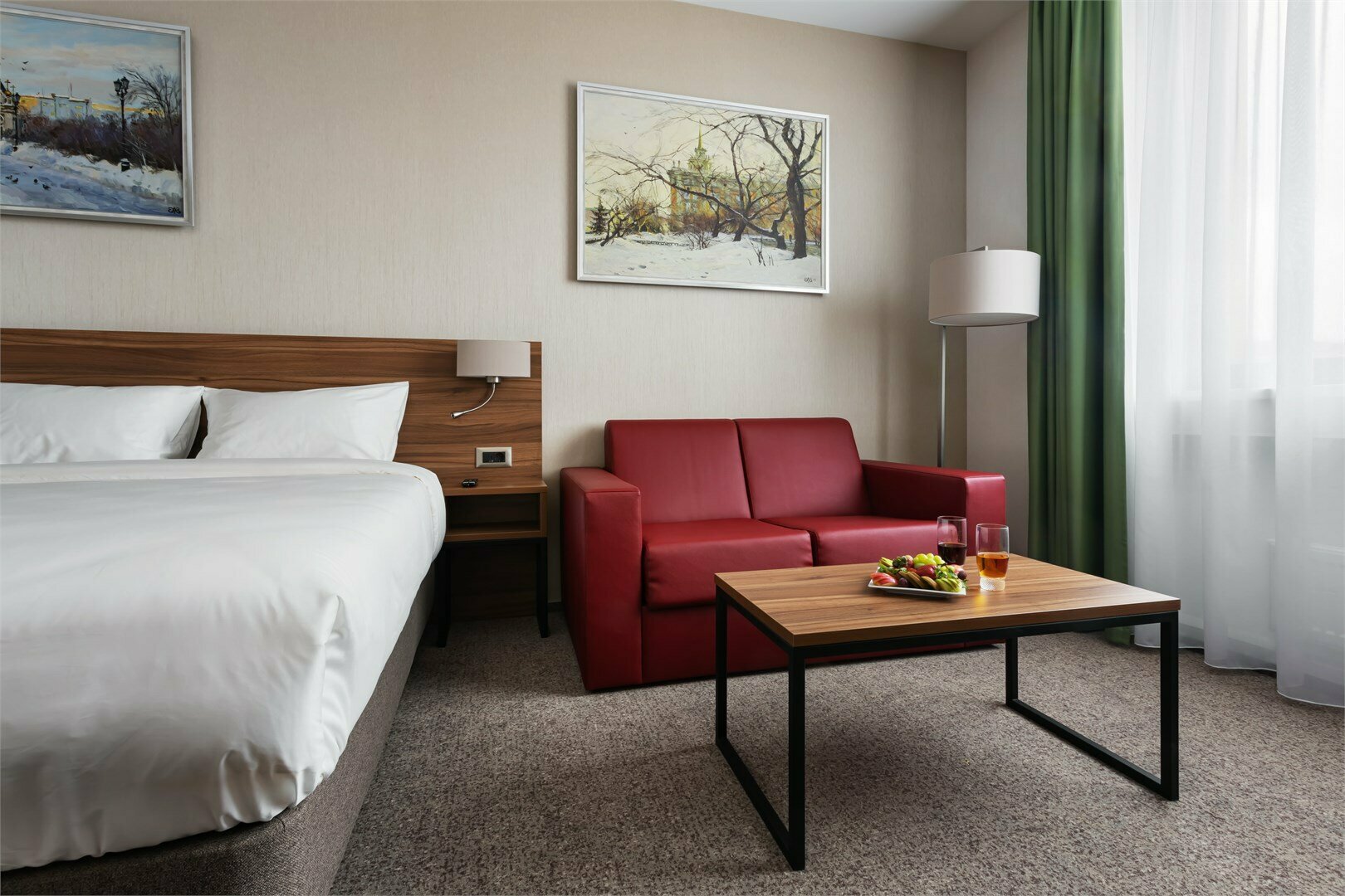 Делюкс с двуспальной кроватью