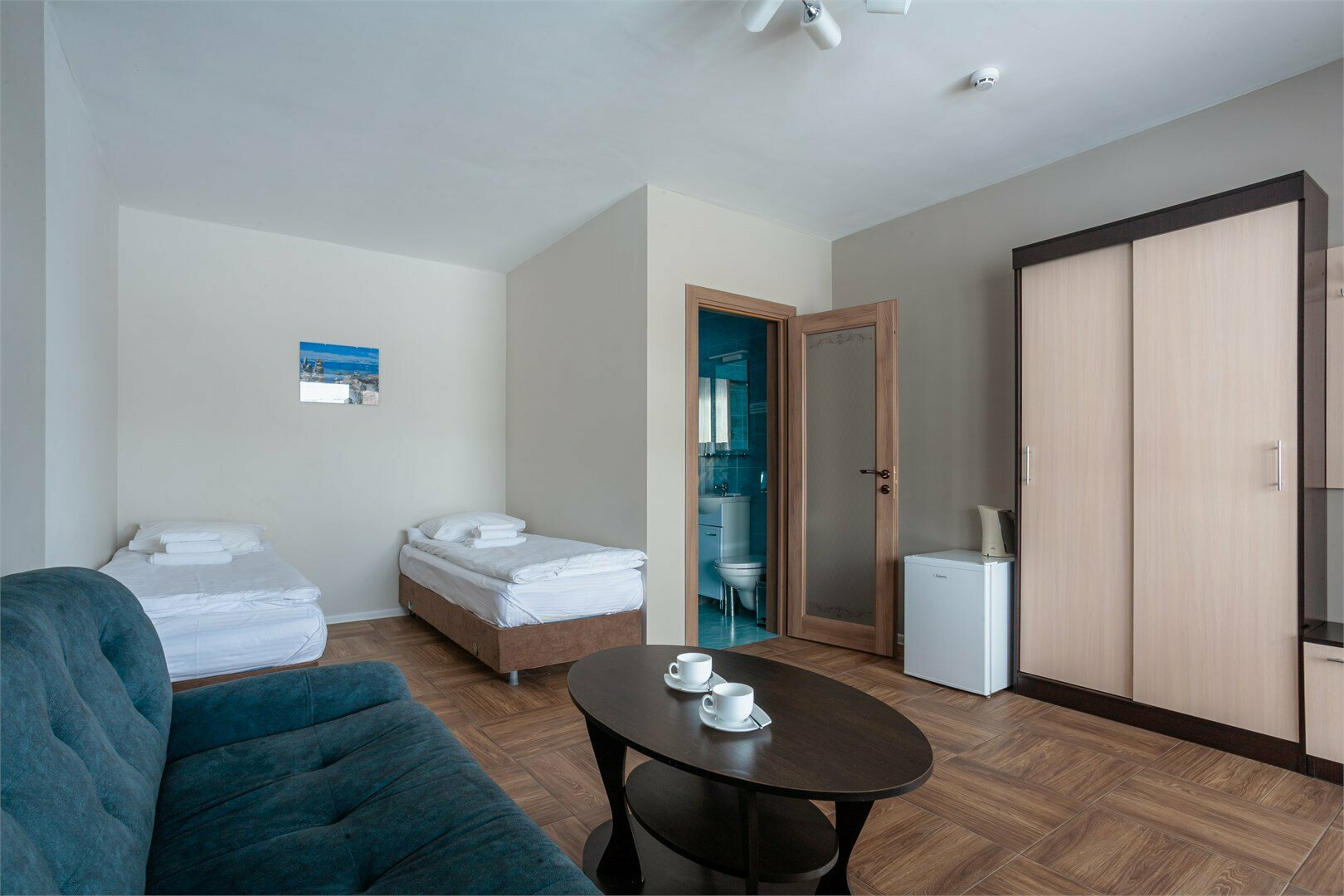 Стандартный двухместный номер с 1 кроватью или 2 отдельными кроватями