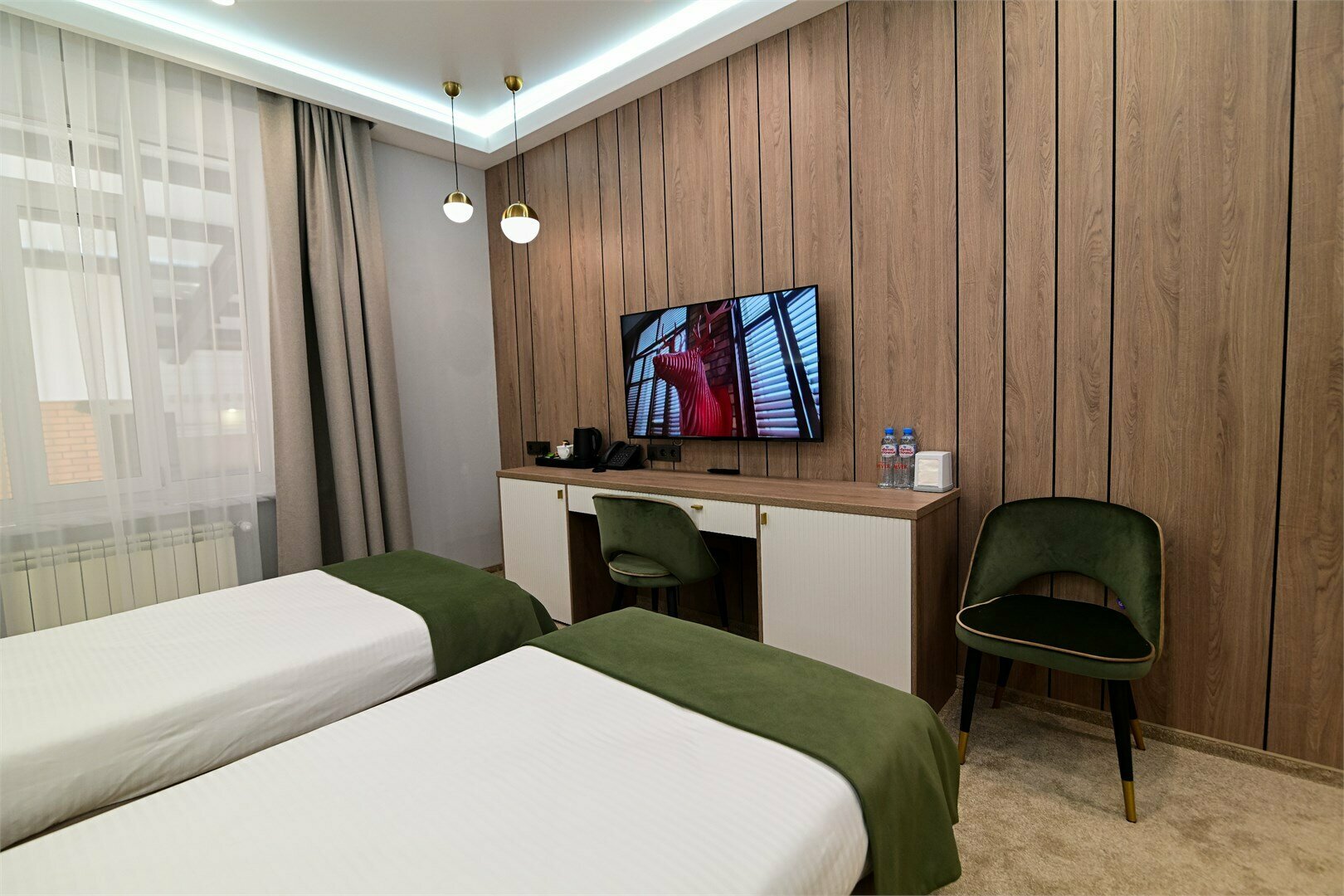 Улучшенный двухместный номер с 1 кроватью или 2 отдельными кроватями