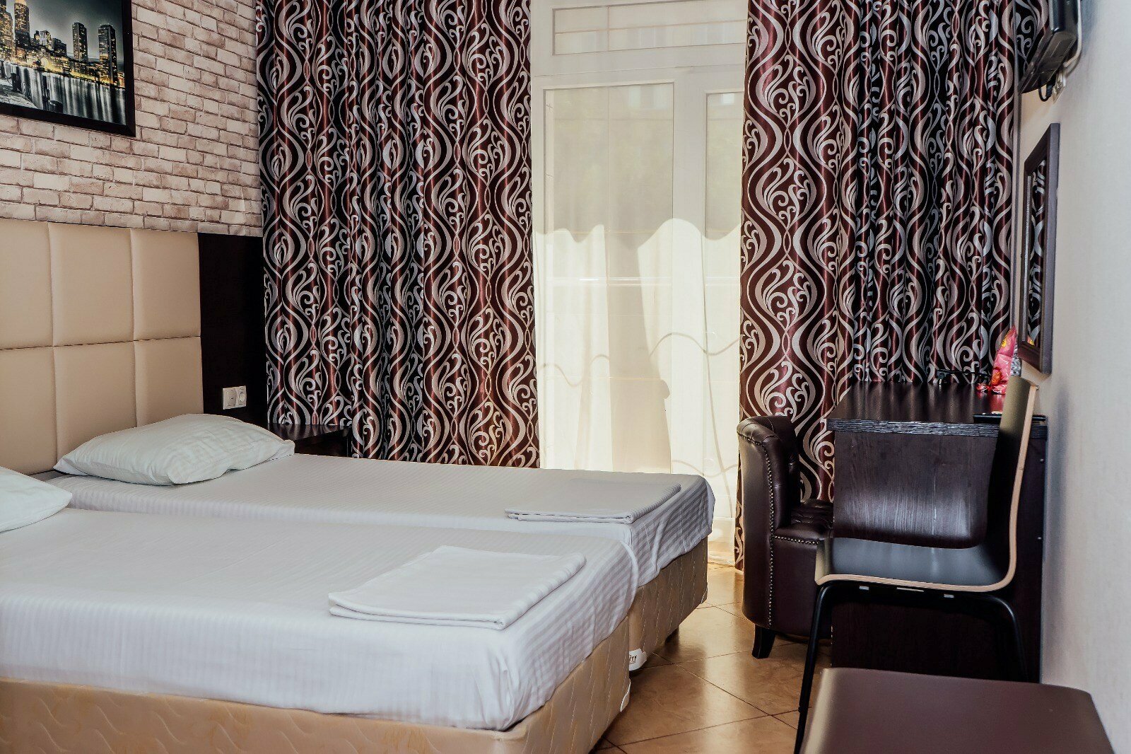 Двухместный номер Делюкс с 1 кроватью или 2 отдельными кроватями