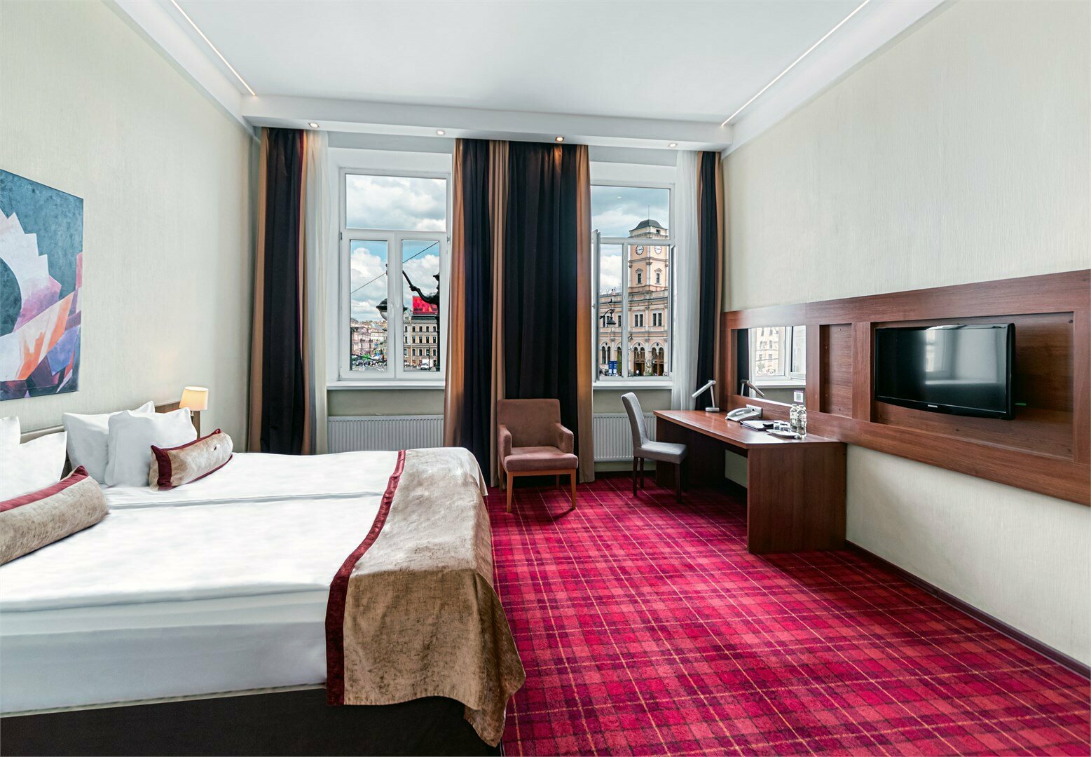 Двухместный комфорт Twin с видом на город