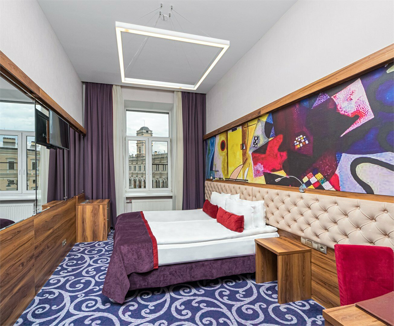 Двухместный комфорт Double с видом на город