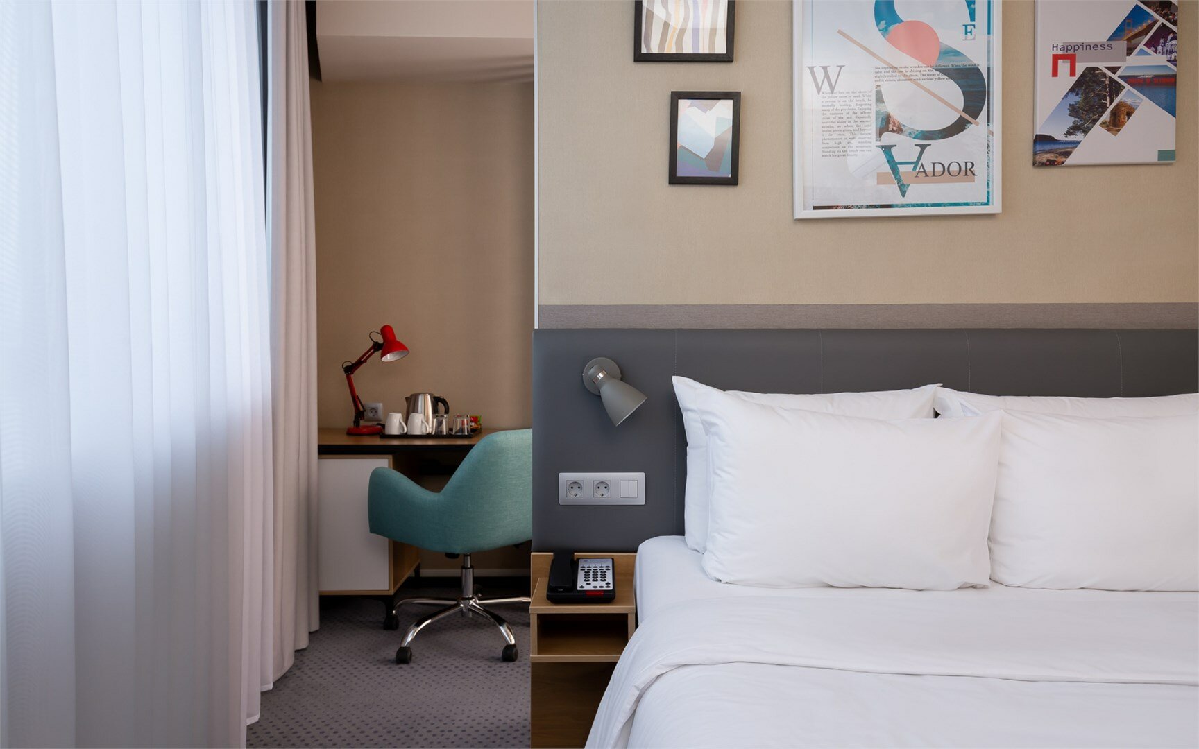 Стандарт одноместный 1 кровать "queen size"