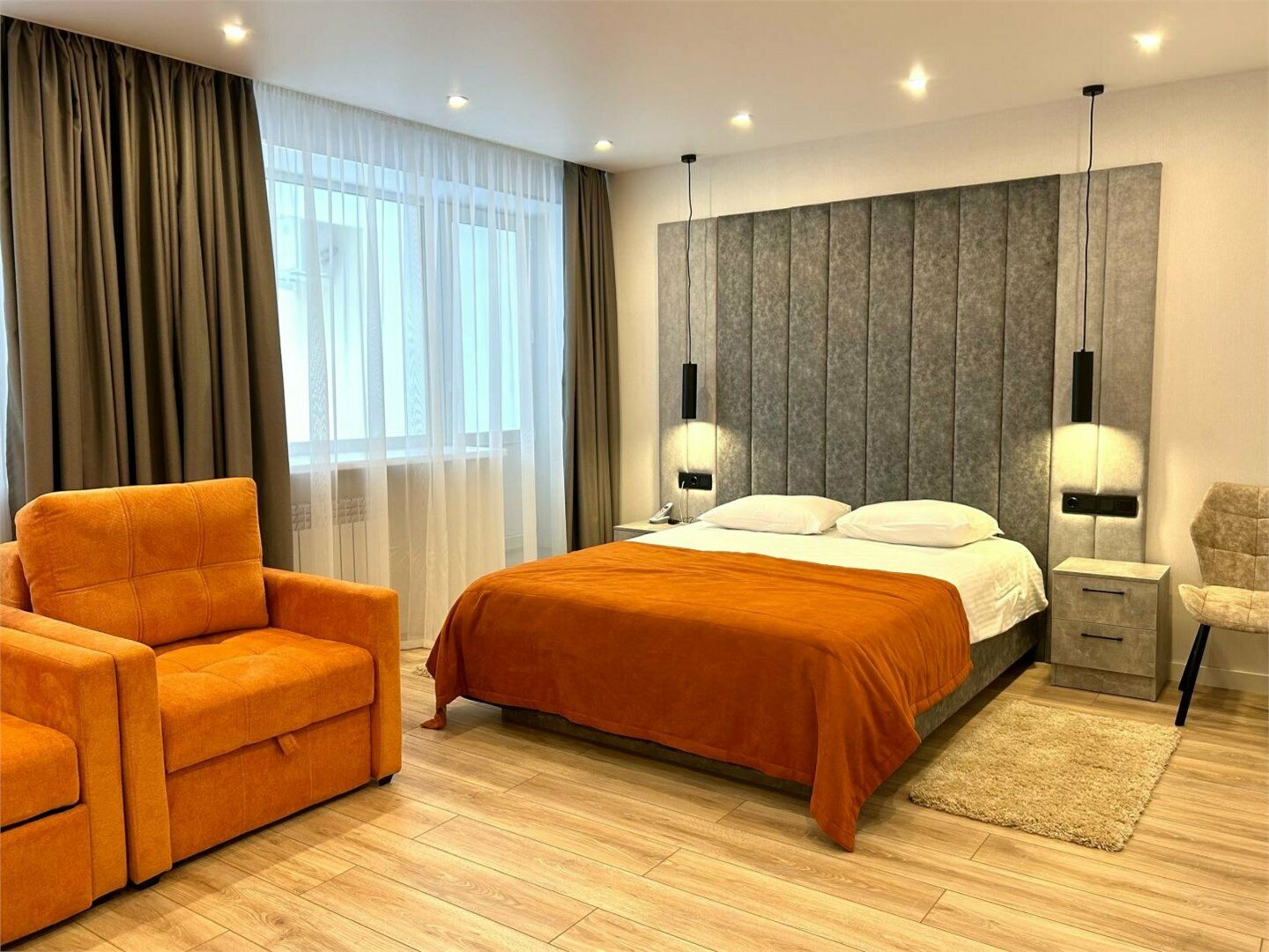 Апартаменты-студия+ ( Новый Корпус  "Капитан")