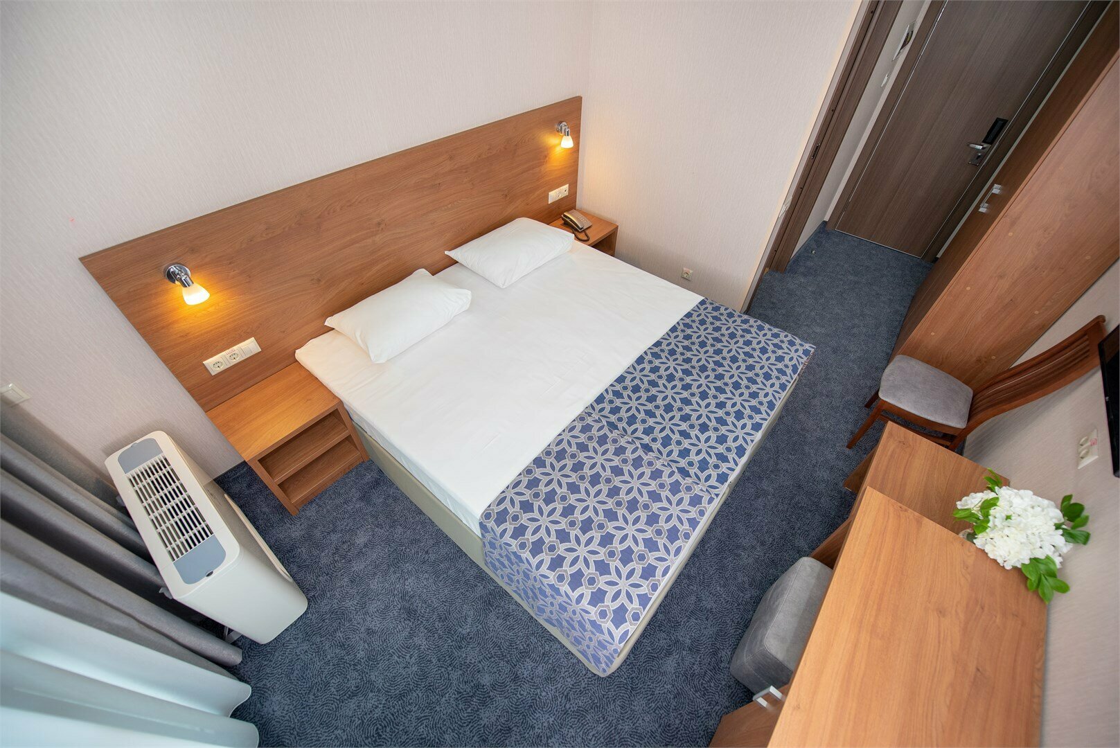 Двухместный номер с 1 кроватью или 2 отдельными кроватями и балконом