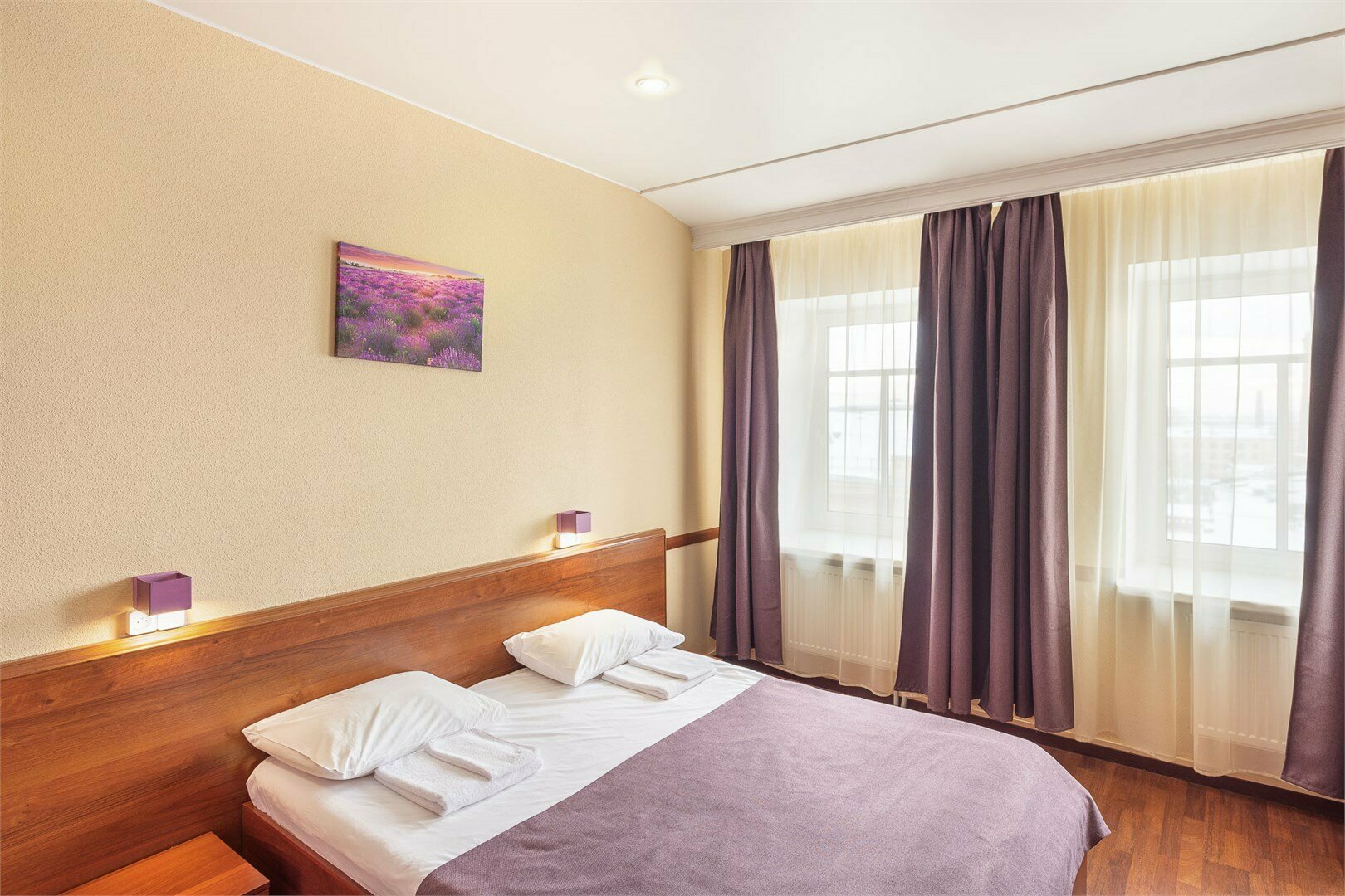 Стандартная комната с широкой кроватью