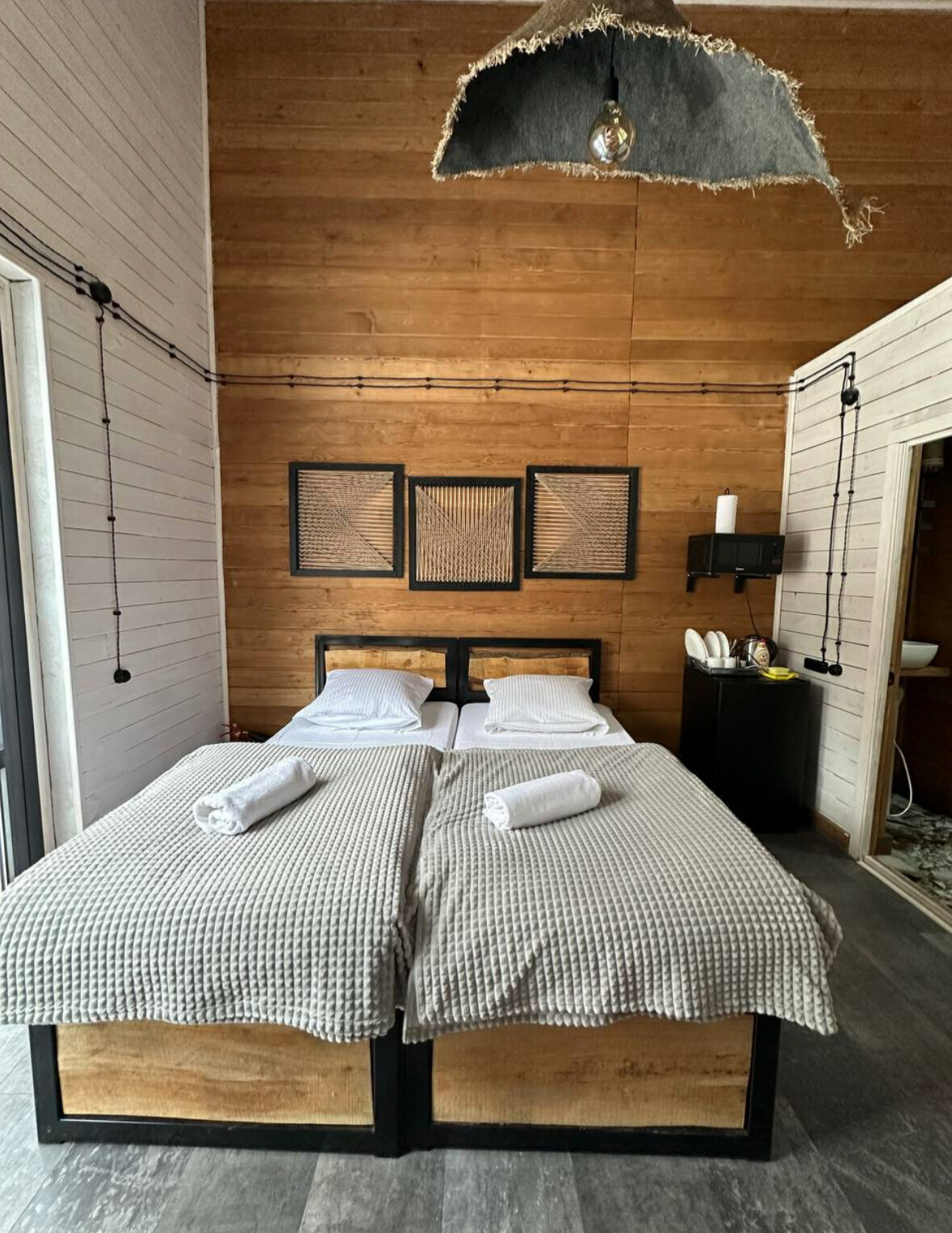 Двухместный номер с 2 отдельными кроватями и террасой