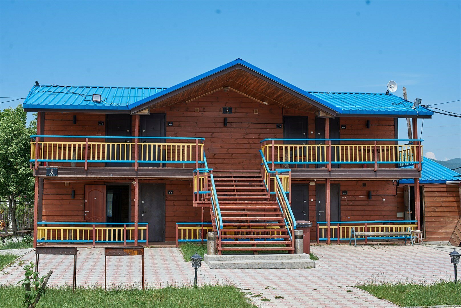 Стандартный двухместный номер с 2 отдельными кроватями, вид на море