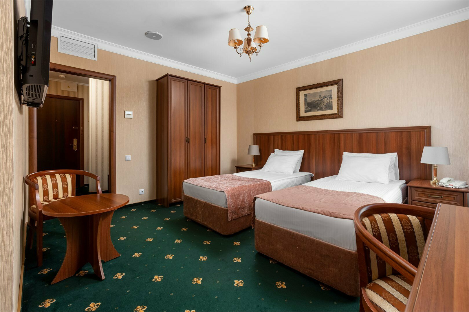 Стандартный двухместный номер с 1 кроватью или 2 отдельными кроватями