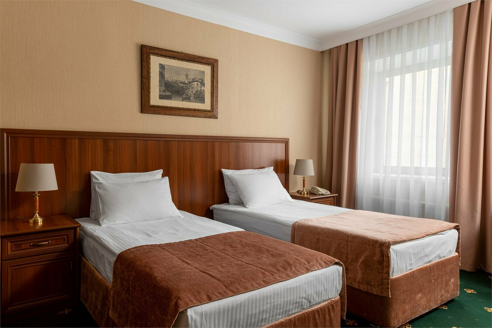 Стандартный двухместный номер с 1 кроватью или 2 отдельными кроватями