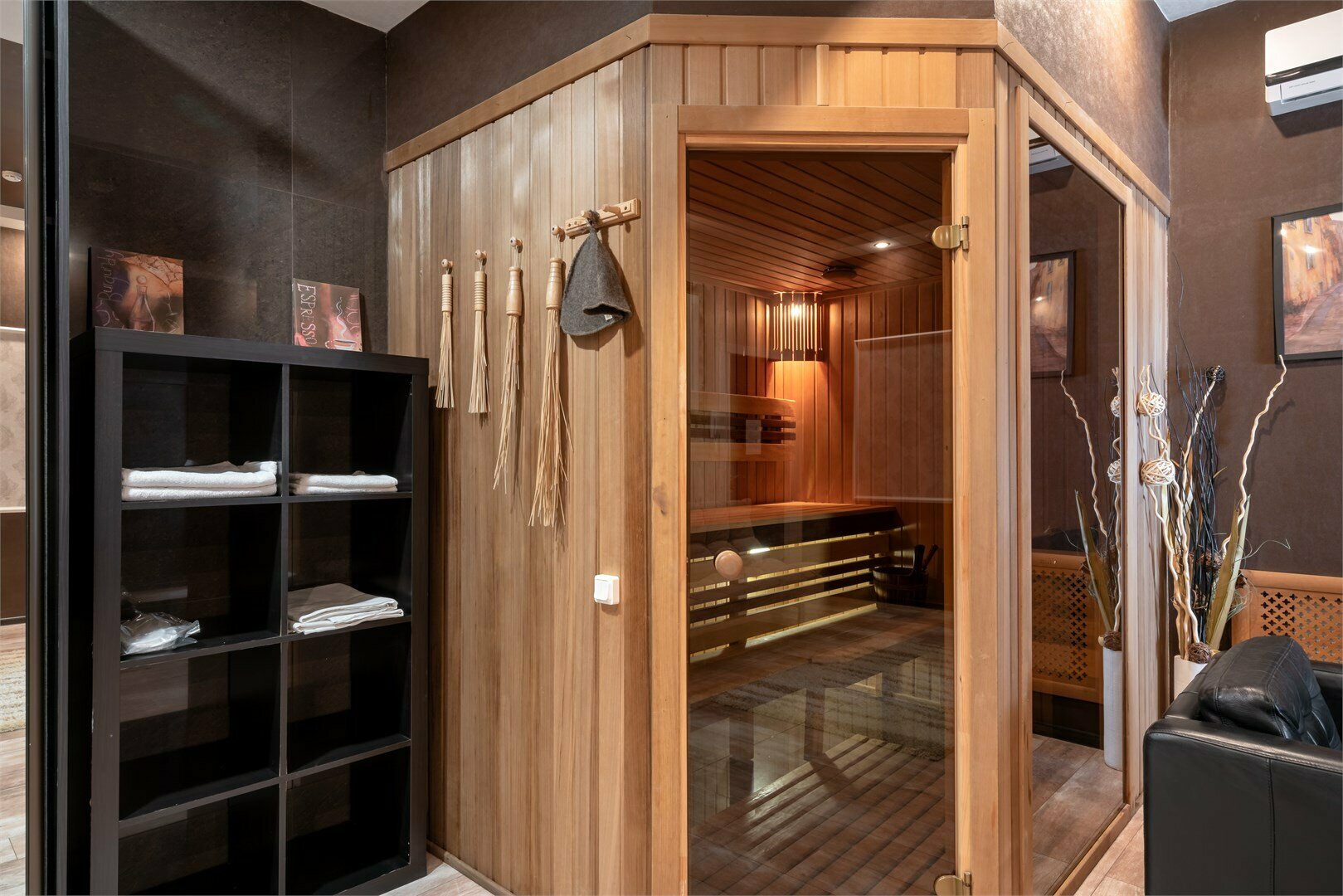 Люкс с сауной