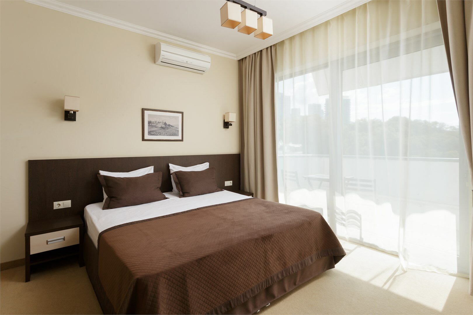 Семейный двухкомнатный с балконом